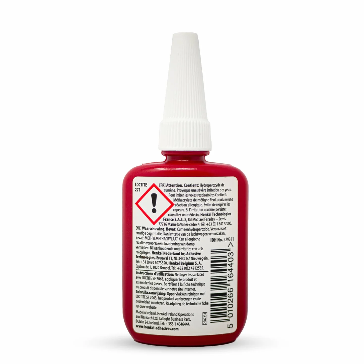 Loctite 271 Threadlocker High Strength (czerwony) 24 ml