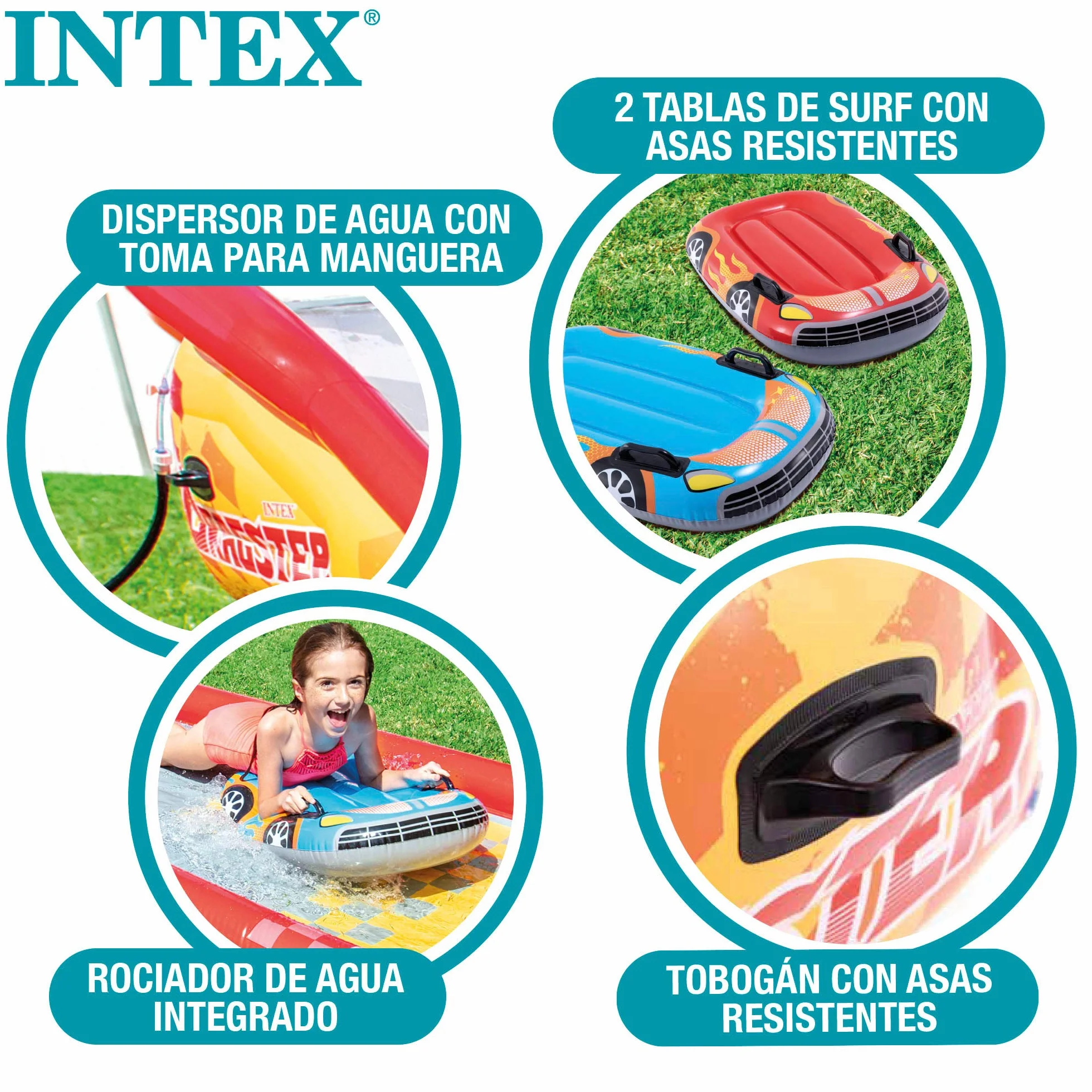 Intex 57167NP Racing Fun Slide