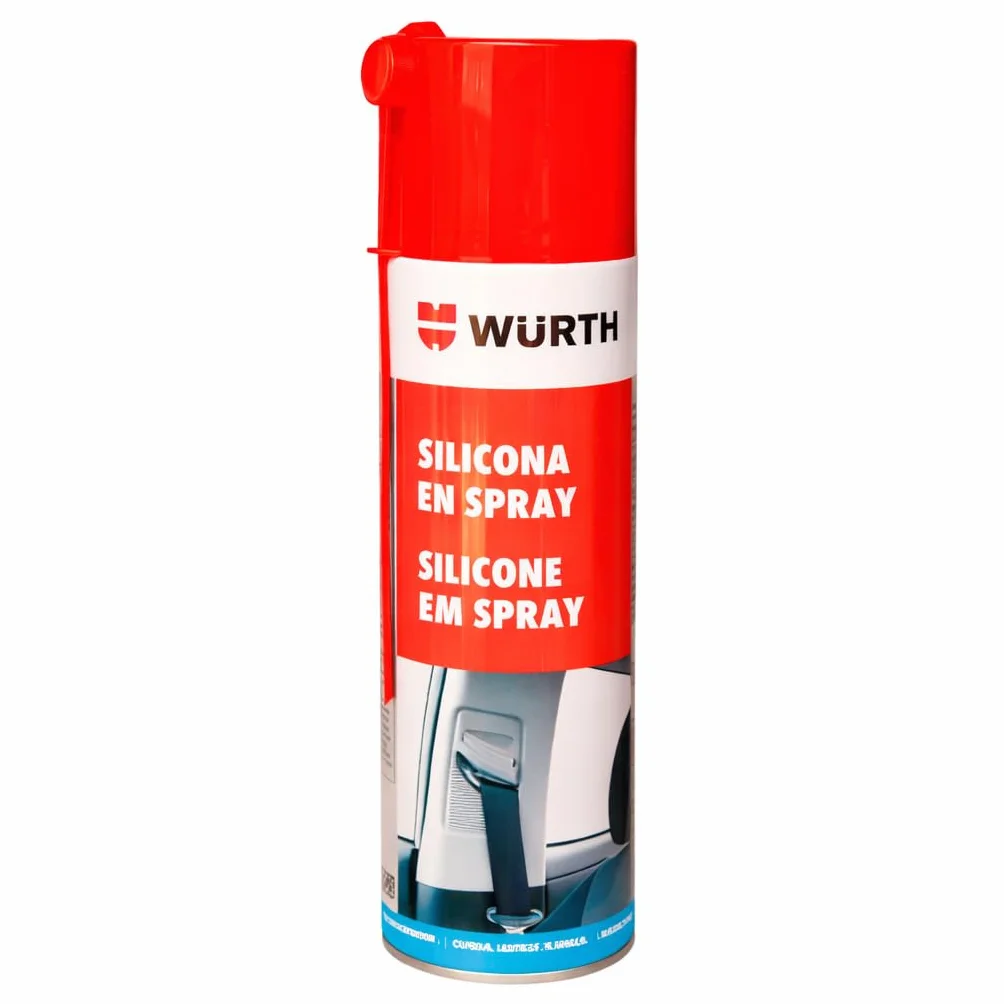 Spray silikonowy 500 ml do tworzyw sztucznych, gumy i metalu