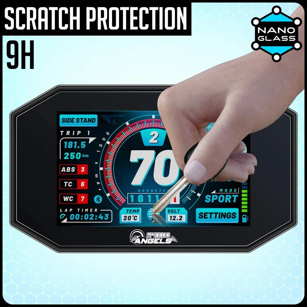 Speedo Angels SAYA16NG1 nano szklana folia ochronna do Yamaha XJ6 / przebudowa (2009-2016), 1 x ultra przezroczysta