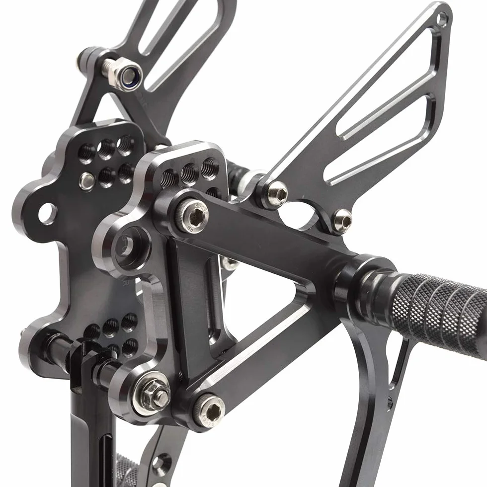 CNC ZX6R 99-02 Motocykl Podnóżek Tylny Zestaw Ninja 600 ZX6R ZX636 Tytan