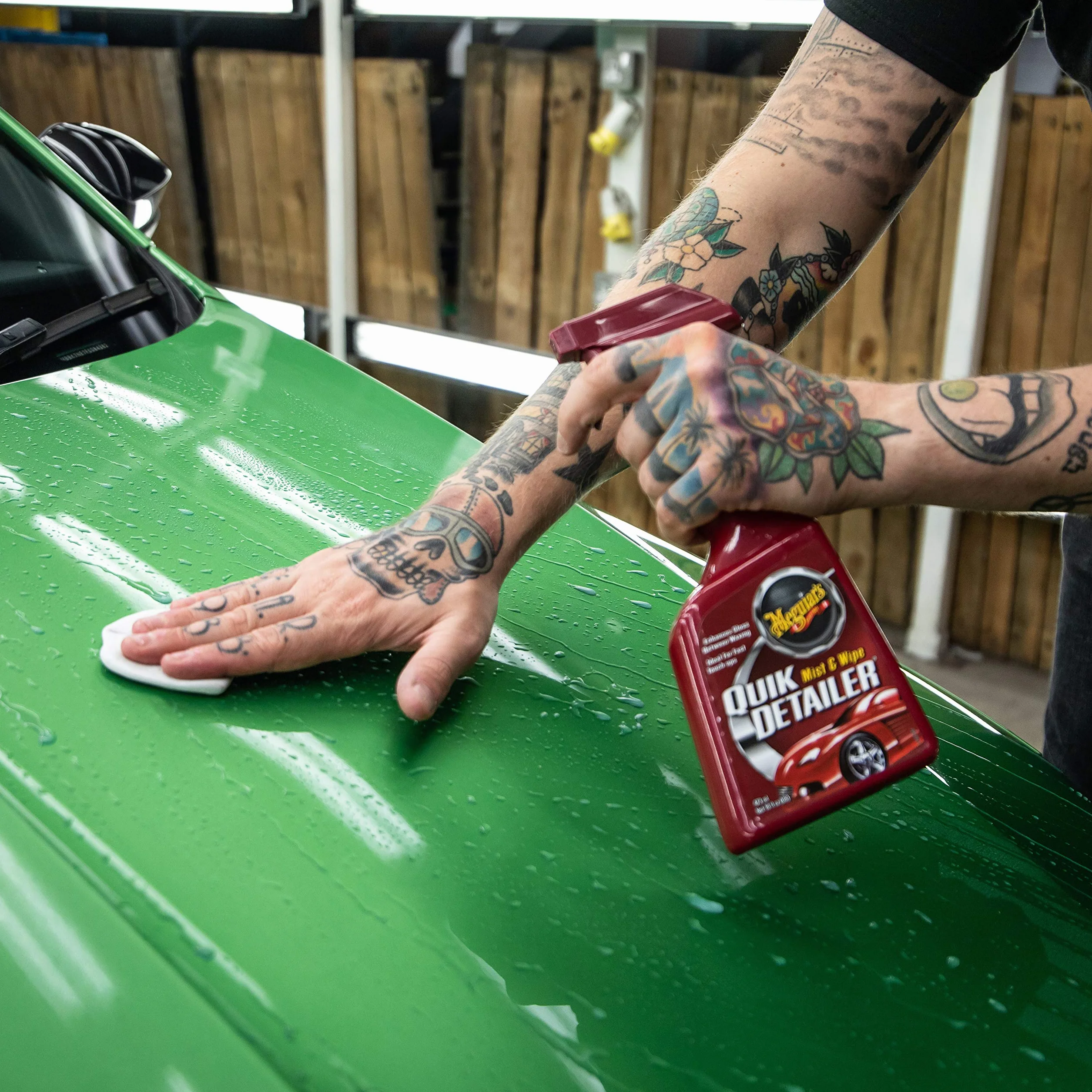 Meguiar's G1116EU Quik Clay Detailing System zestaw glinek do czyszczenia