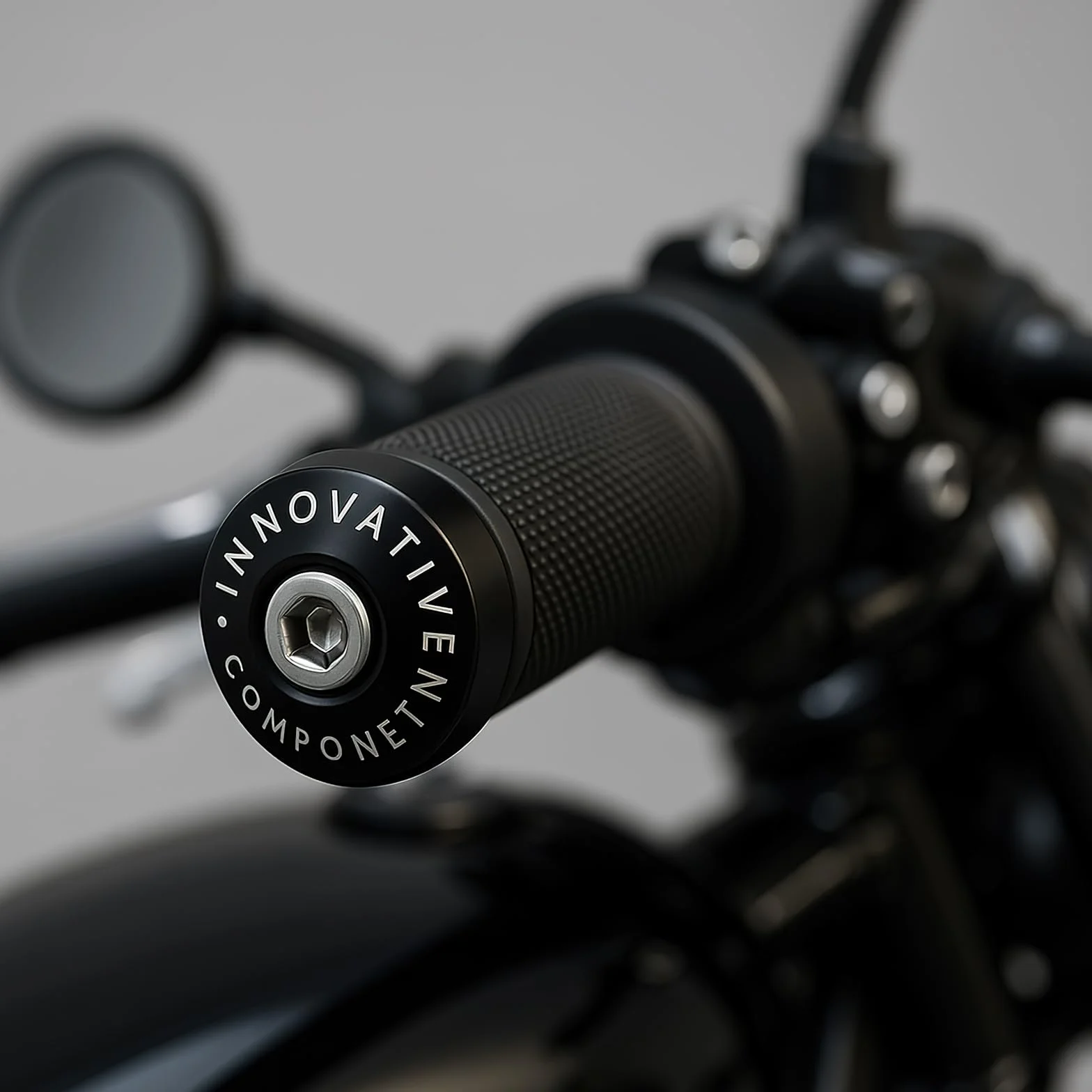 Uniwersalne aluminiowe końcówki kierownicy motocykla CNC 22 mm (7/8) ochrona przed wstrząsami