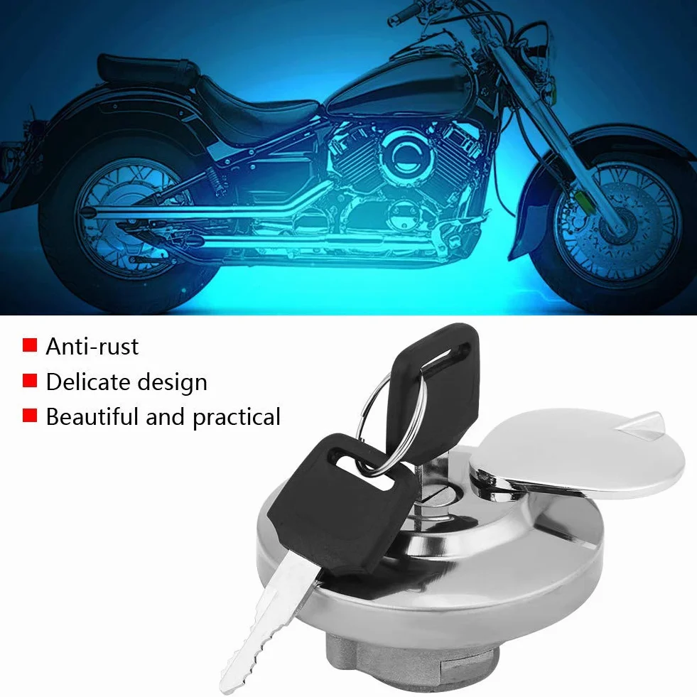 Aramox Czapka zbiornika paliwa Shadow Spirit Vt 750 Dc c2 Vlx Vt600 2 klucze motocykl
