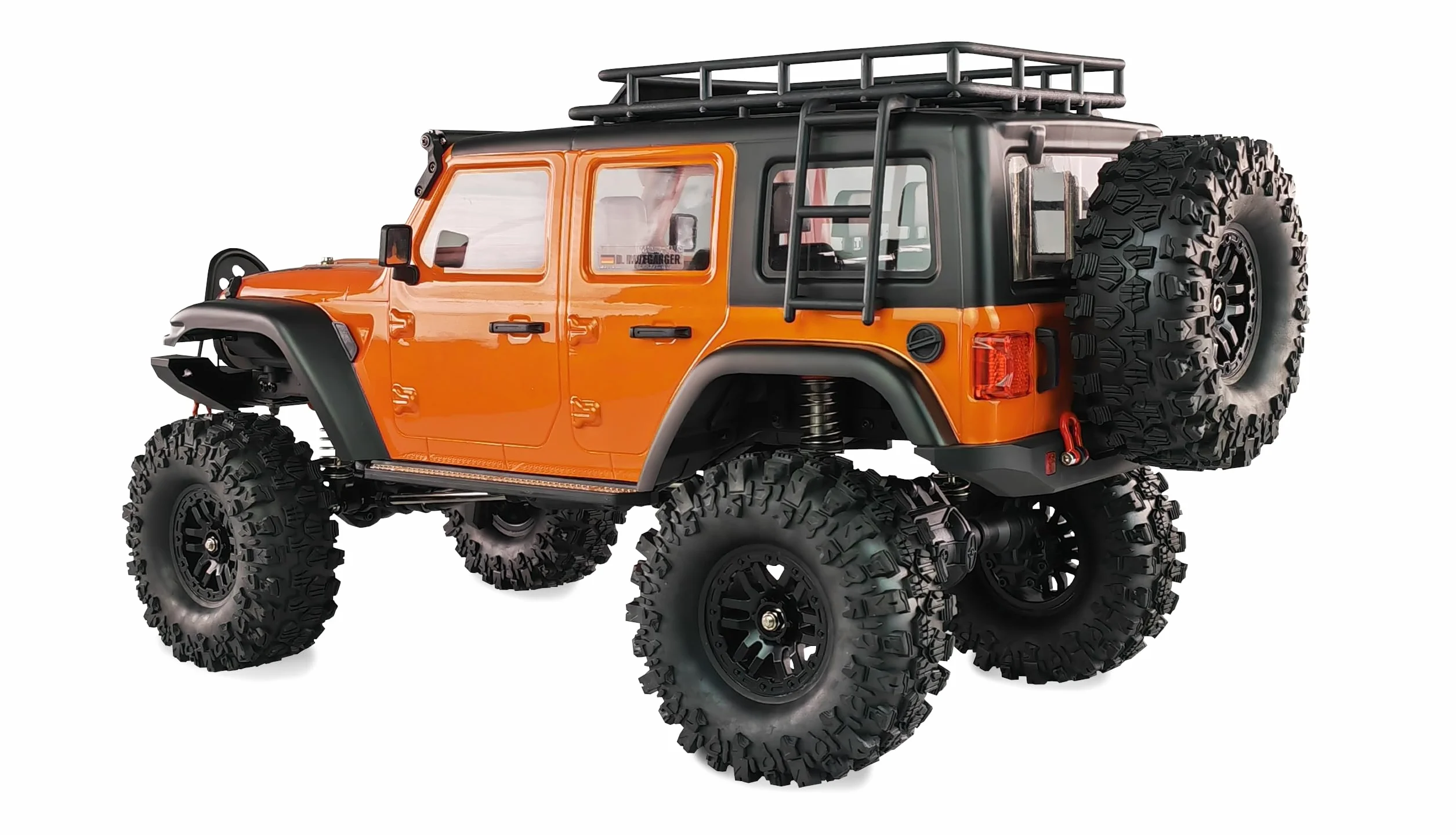 Amewi AMXRock Crosstrail Crawler 4WD 1:10 ARTR pomarańczowo-metaliczny