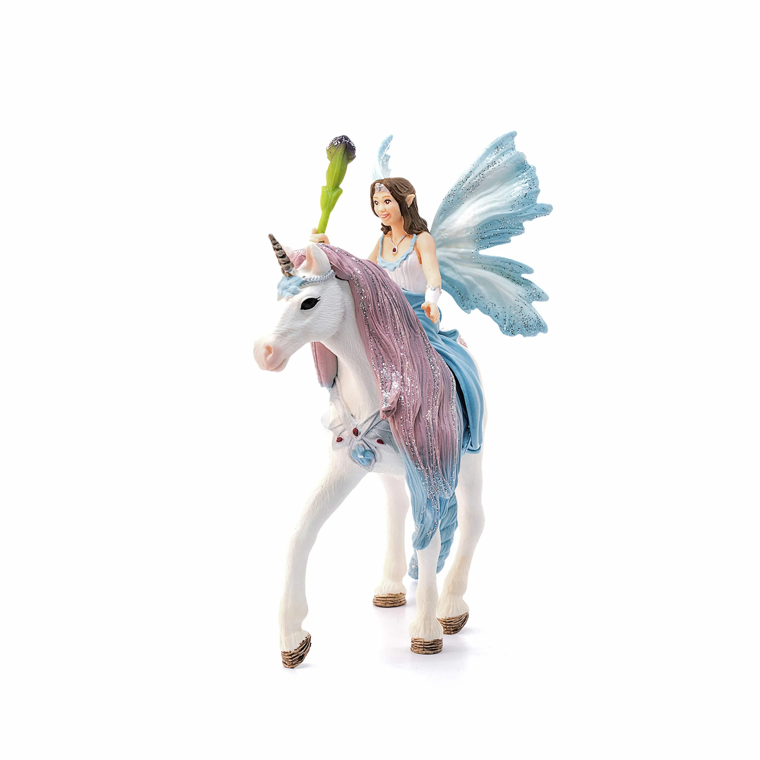 Schleich Slh70569 Wróżka Eyela Z Jednorożcem Księżniczką,Wielokolorowy