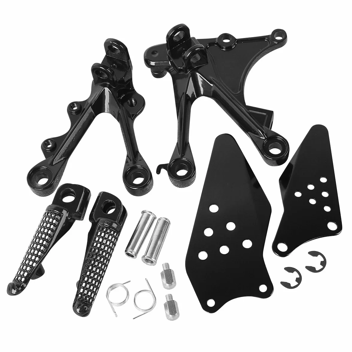 Zestaw wsporników przednich podnóżków do Ninja ZX6R 2005-2008