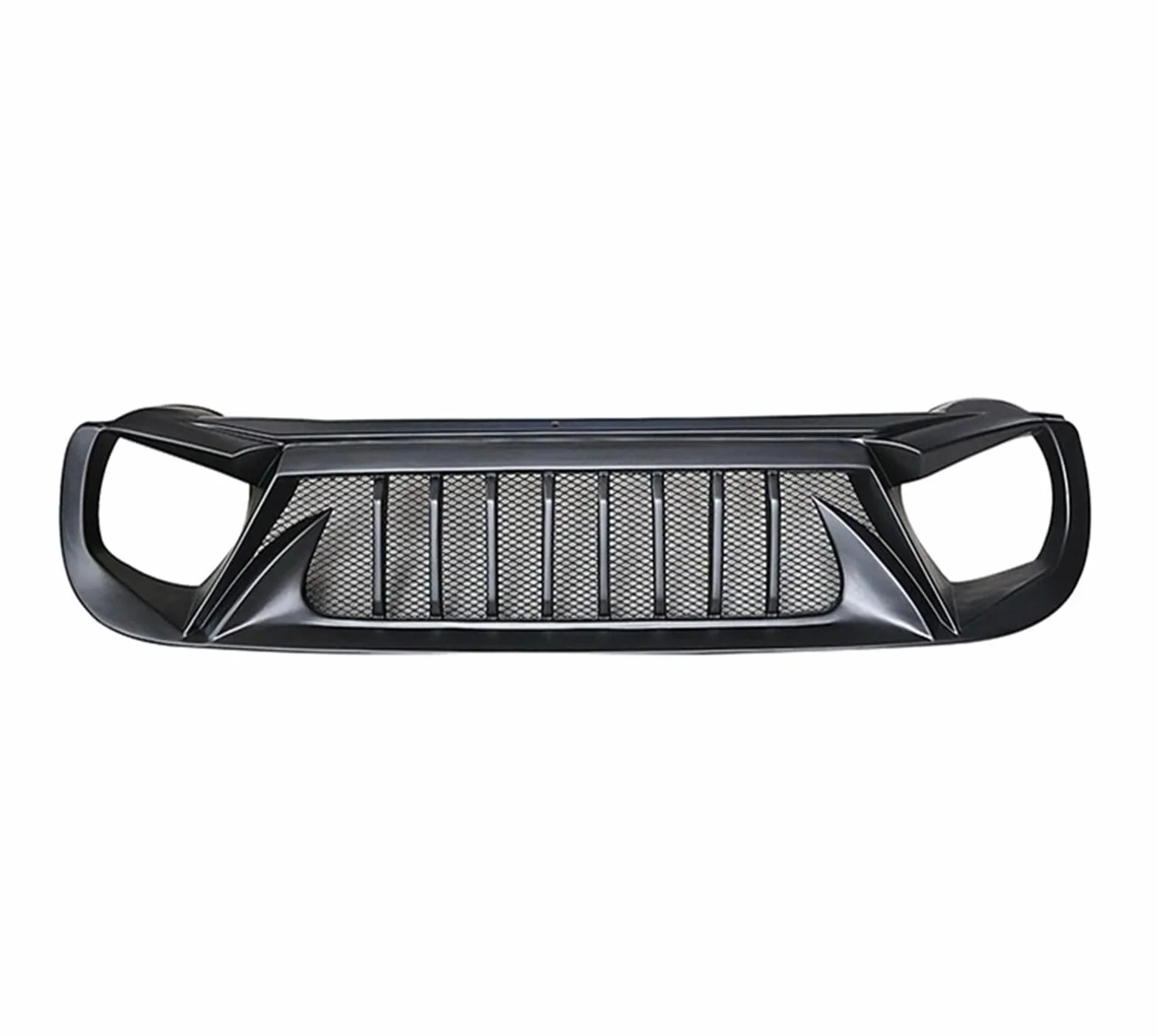 Kratka przednia do Jeep Renegade 2016-2018 grill wyścigowy matowy czarny wlot powietrza
