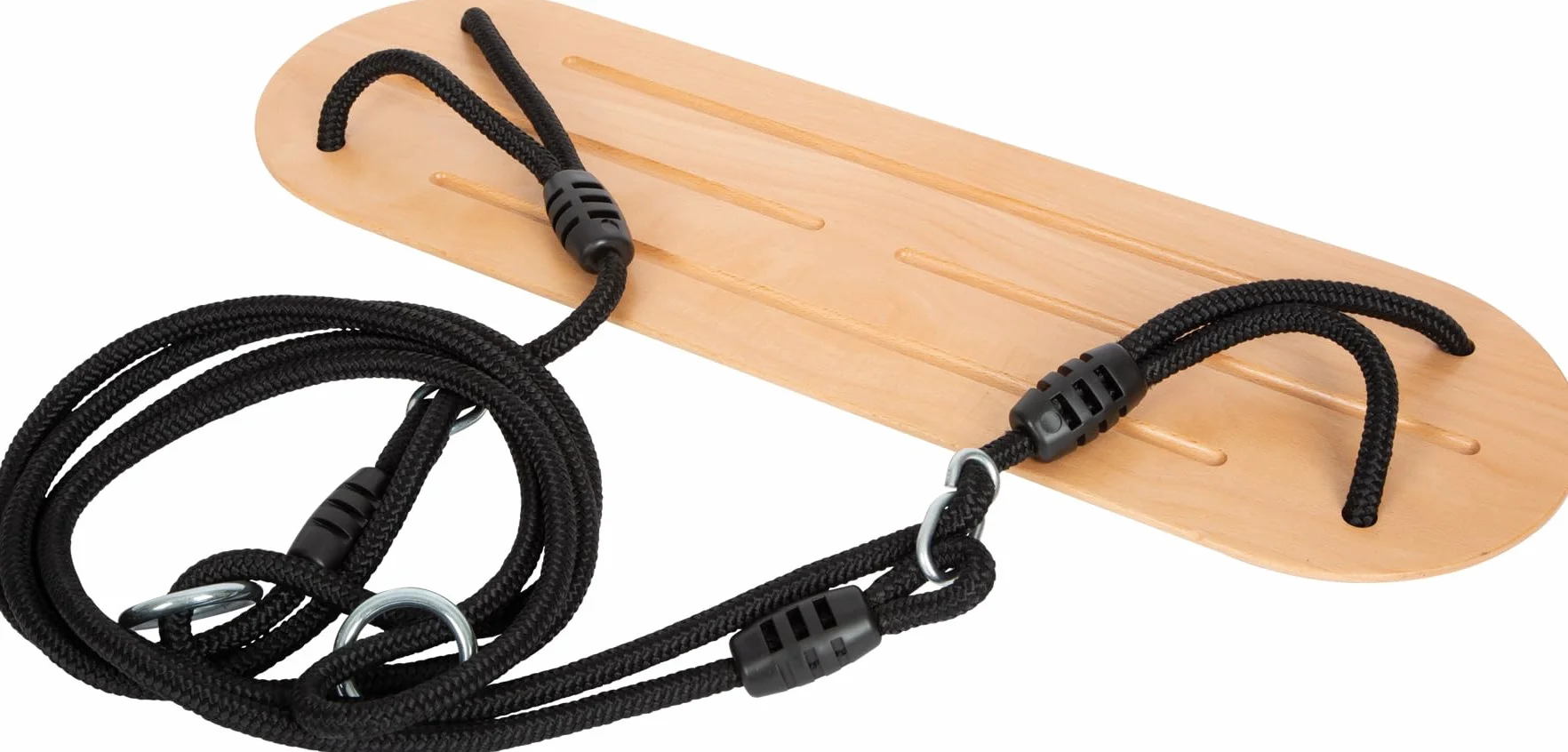 small foot Board XL Black Line, bardzo szeroka drewniana huśtawka dla dzieci i dorosłych, dla dzieci w wieku od 3 lat, 12407