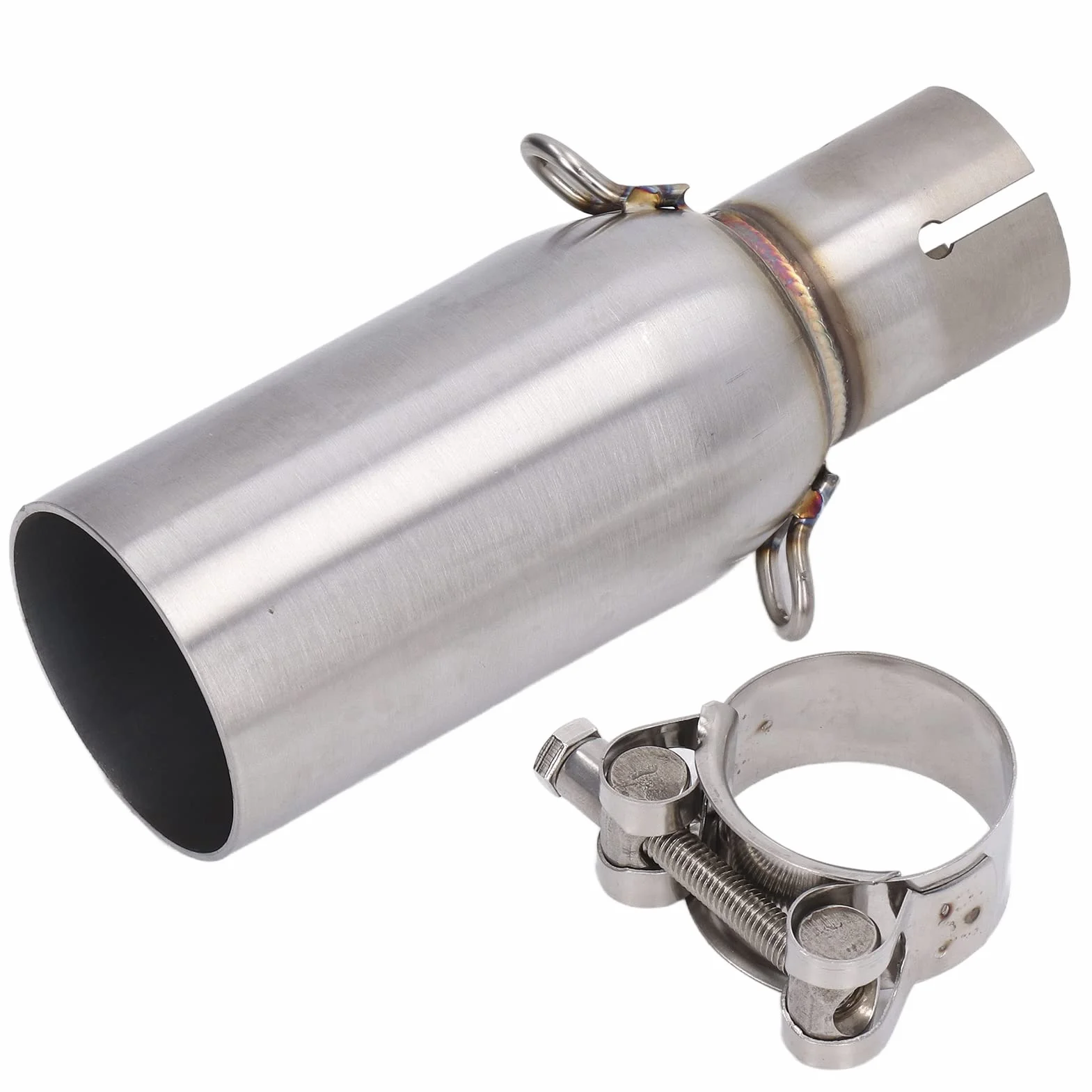 Środkowa Rura Wydechowa, Rura Wydechowa z łączem środkowym Montaż Motocykla dla Piaggio BEVERLY 125 300 MP3 125 250 300 LT X10 125