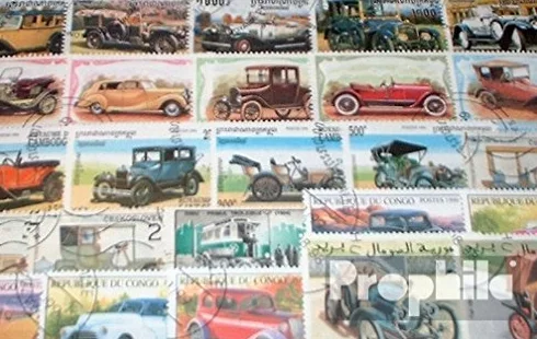 Motywy 50 ró?ne Oldtimer Samochody Znaczki (Znaczki dla kolekcjonerów) Ruch drogowy