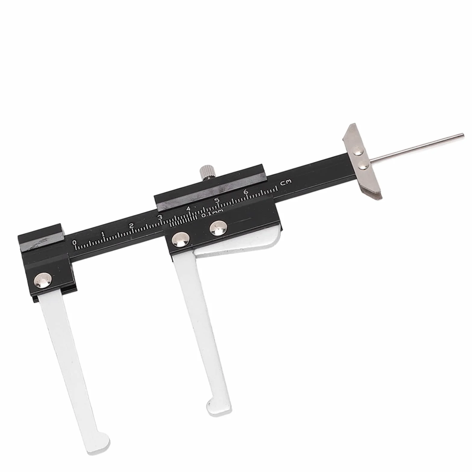 Cocoarm Mikrometr do Hamulców Tarczowych, Suwmiarka ze Stopu Aluminium 0-60 Mm 0,1 Mm