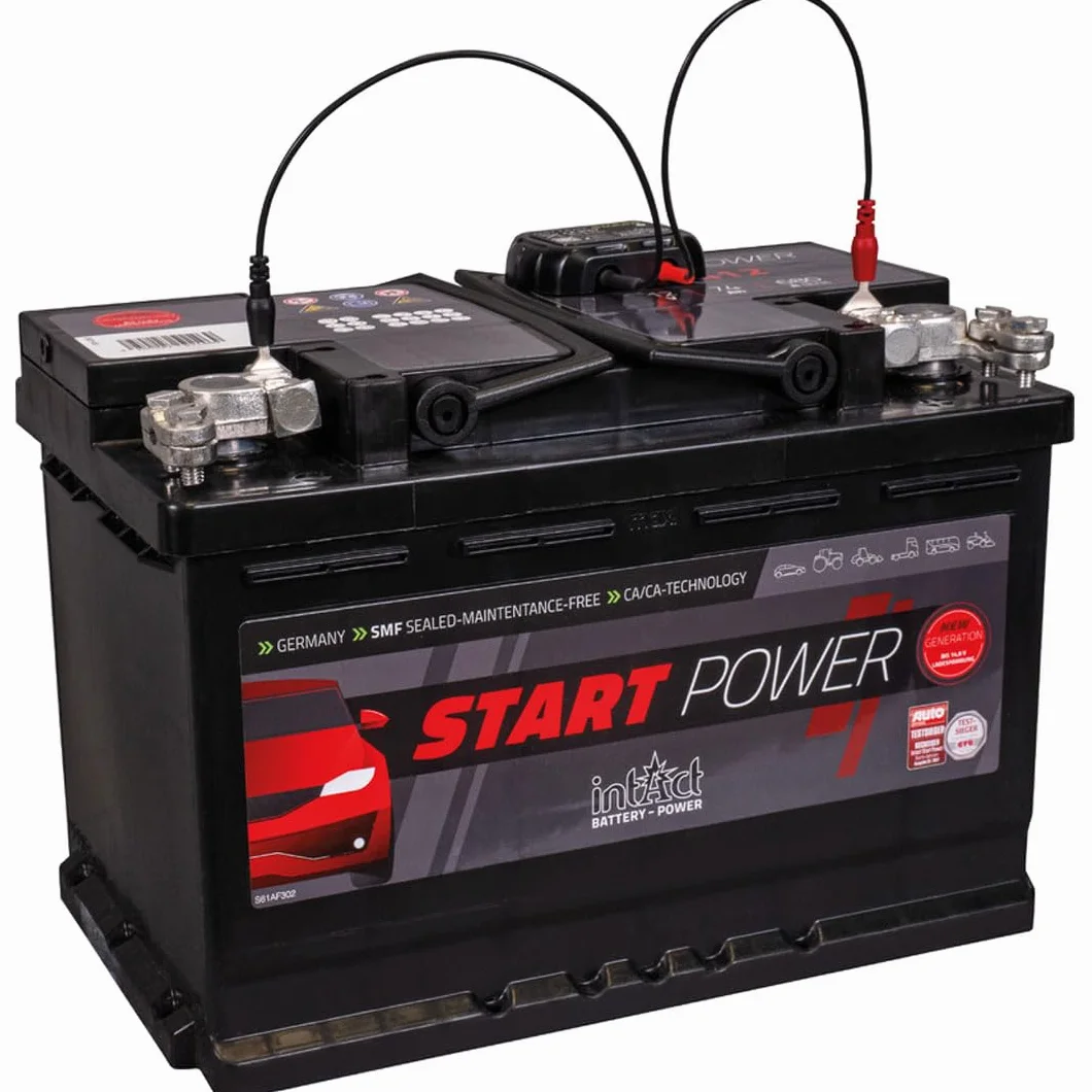 intAct Battery-Guard, Wygodne monitorowanie akumulatora przez aplikację, Do monitorowania akumulatora w samochodzie, motocyklu lub kamperze, Odpowiedni dla akumulatorów 6V, 12V i 24V, Łatwa instalacja