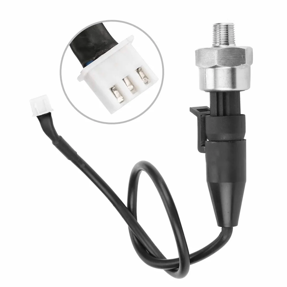 1pc 1/8NPT Przetwornik Ciśnienia DC 5V Czujnik Ciśnienia Gwint Czujnik ze Stali Nierdzewnej do Wody Powietrze Gaz Opałowy Olej Napędowy(150PSI)