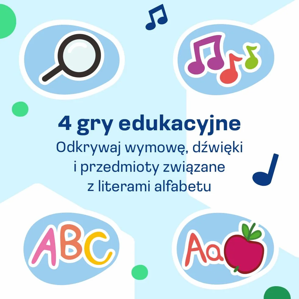 Trefl, VTech - Peppa Pig, Literkowy Samochodzik Peppy - Edukacyjna Zabawka Elektroniczna, Litery i Ich Wymowa, Gry, Nauka z Bohaterami Bajki Świnka Peppa, Zabawka dla Dzieci od 2 lat