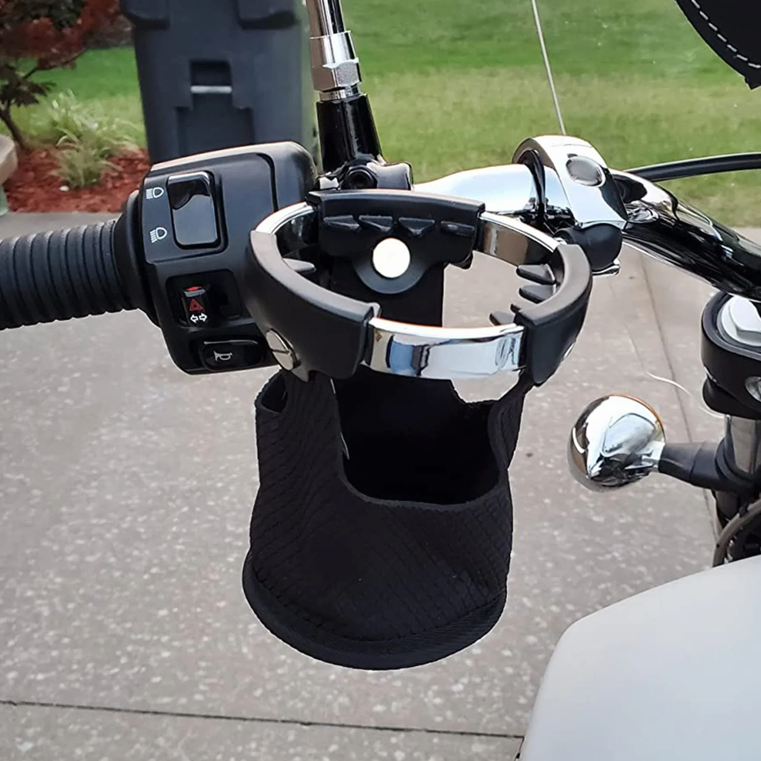 Uchwyt na Kubek Motocyklowy 360° do Kierownicy 7/8"-1/4", ATV, Rower, Wózek