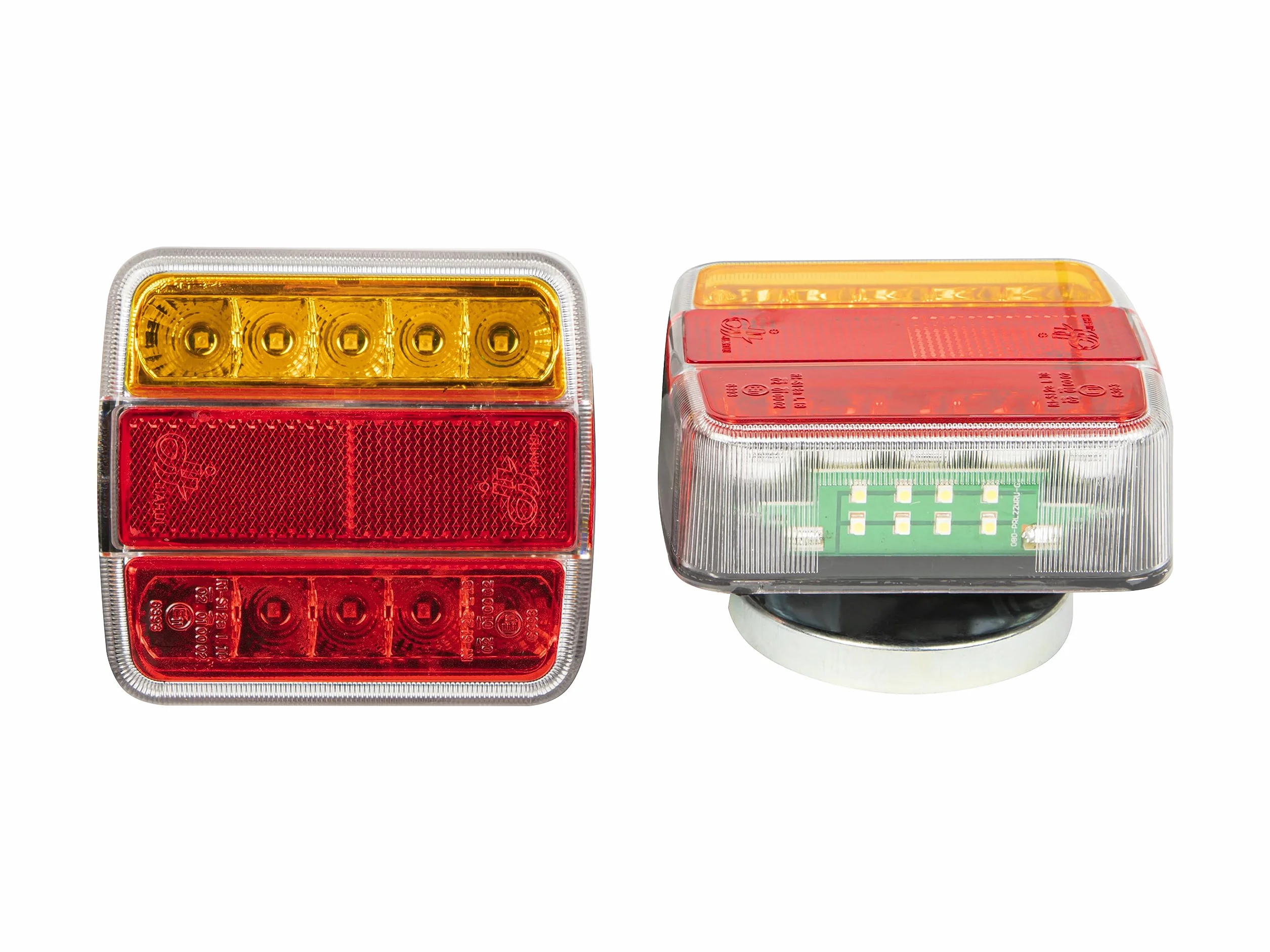 Zestaw lamp LED do przyczepki z magnesem