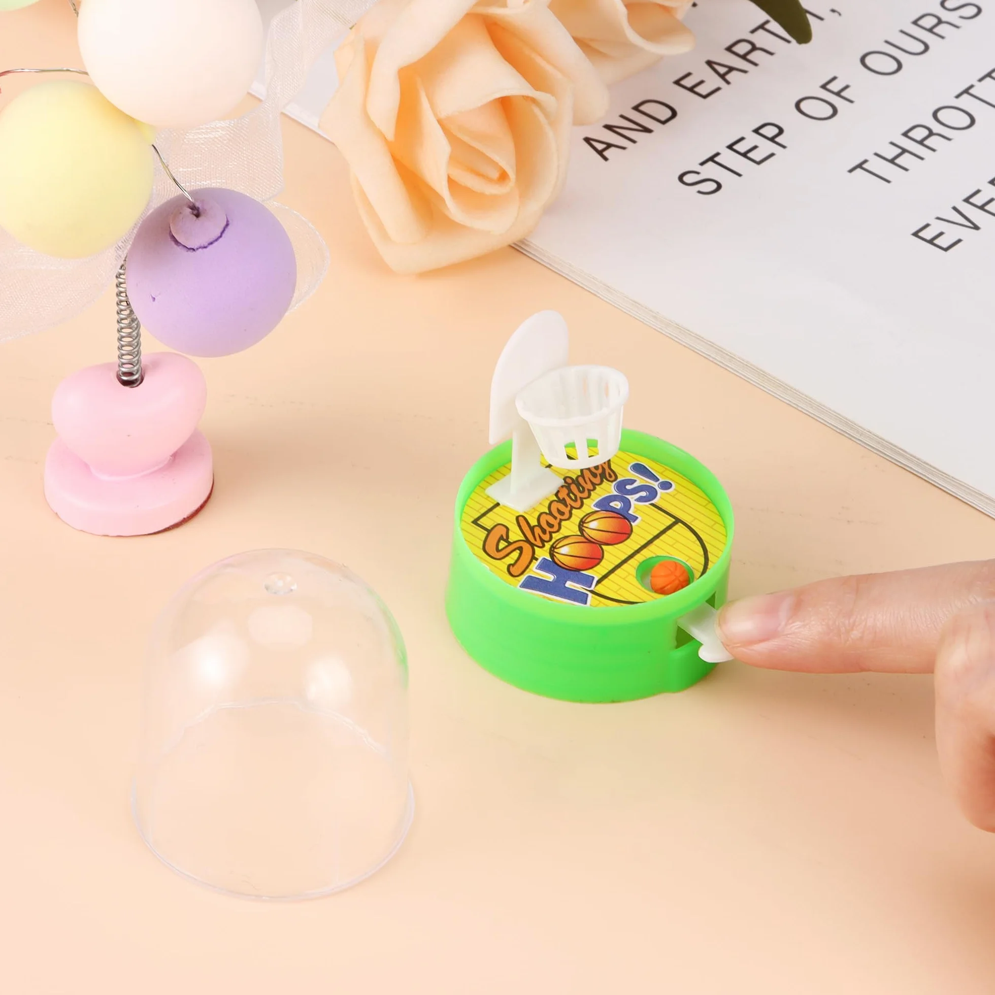 20 sztuk mini zabawki do koszykówki, do koszykówki na palce, zabawki do koszykówki, zabawki do koszykówki z palcami, mini koszykówka, gra w koszykówkę, prezent urodzinowy dla dzieci