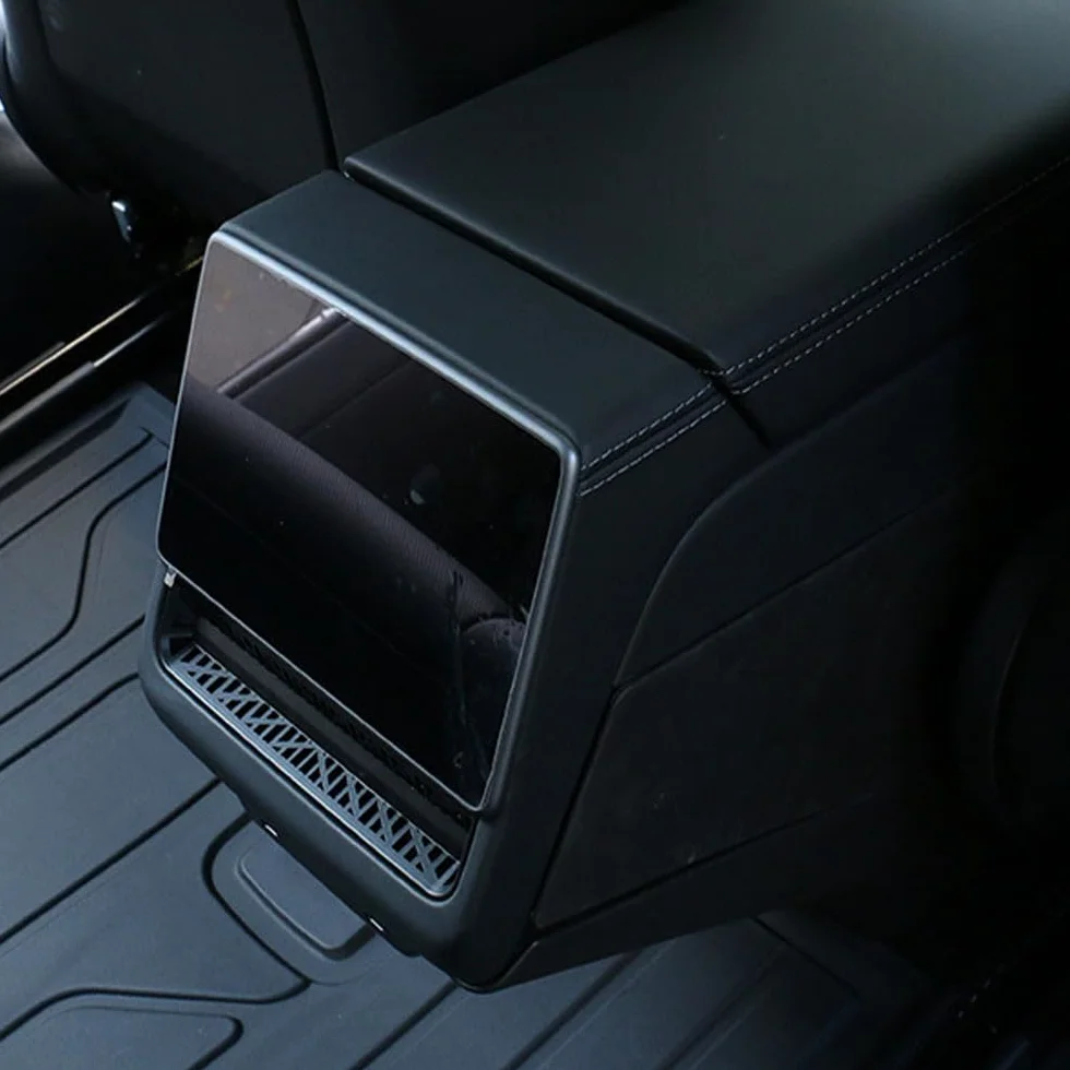 Dla nowego Model3 Highland 2024 tylny wylot powietrza USB osłona do Tesla nowy model 3+ tylny otwór wentylacyjny klimatyzacji osłona ochronna zapobiegająca blokowaniu (wykończenie wentylacji