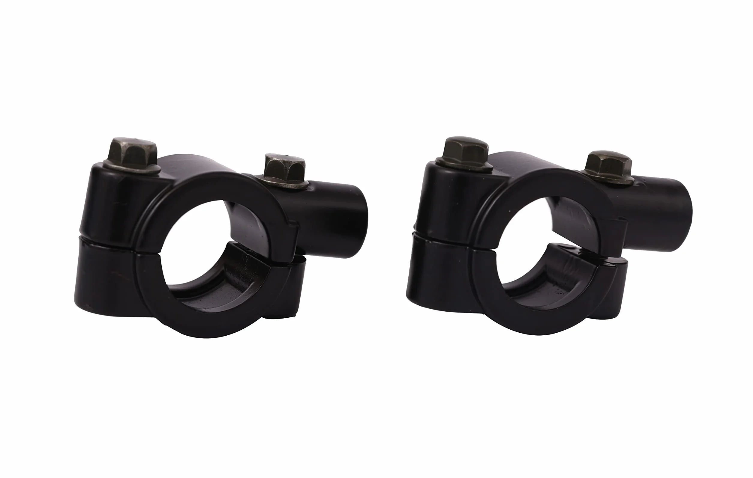 Uniwersalne uchwyty motocyklowe 8 mm do kierownicy 22 mm czarne