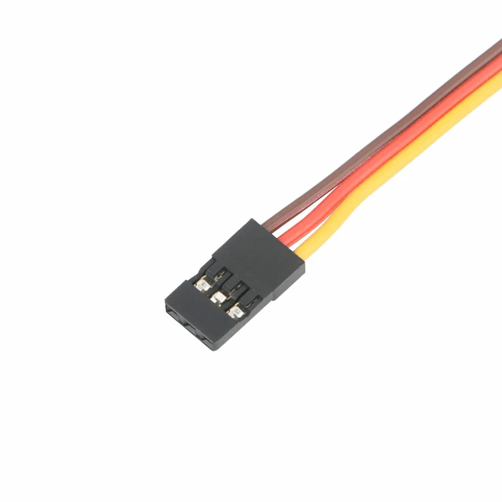 GTIWUNG 3" 6" 12" 24" RC Servo Verlängerungskabel, JR Servoverlängerung, Servokabel, JR Stecker Verlängerung, Servo Extension Cable 22AWG 60 Kerne Kabel Futaba für Fernbedienung Flugzeuge