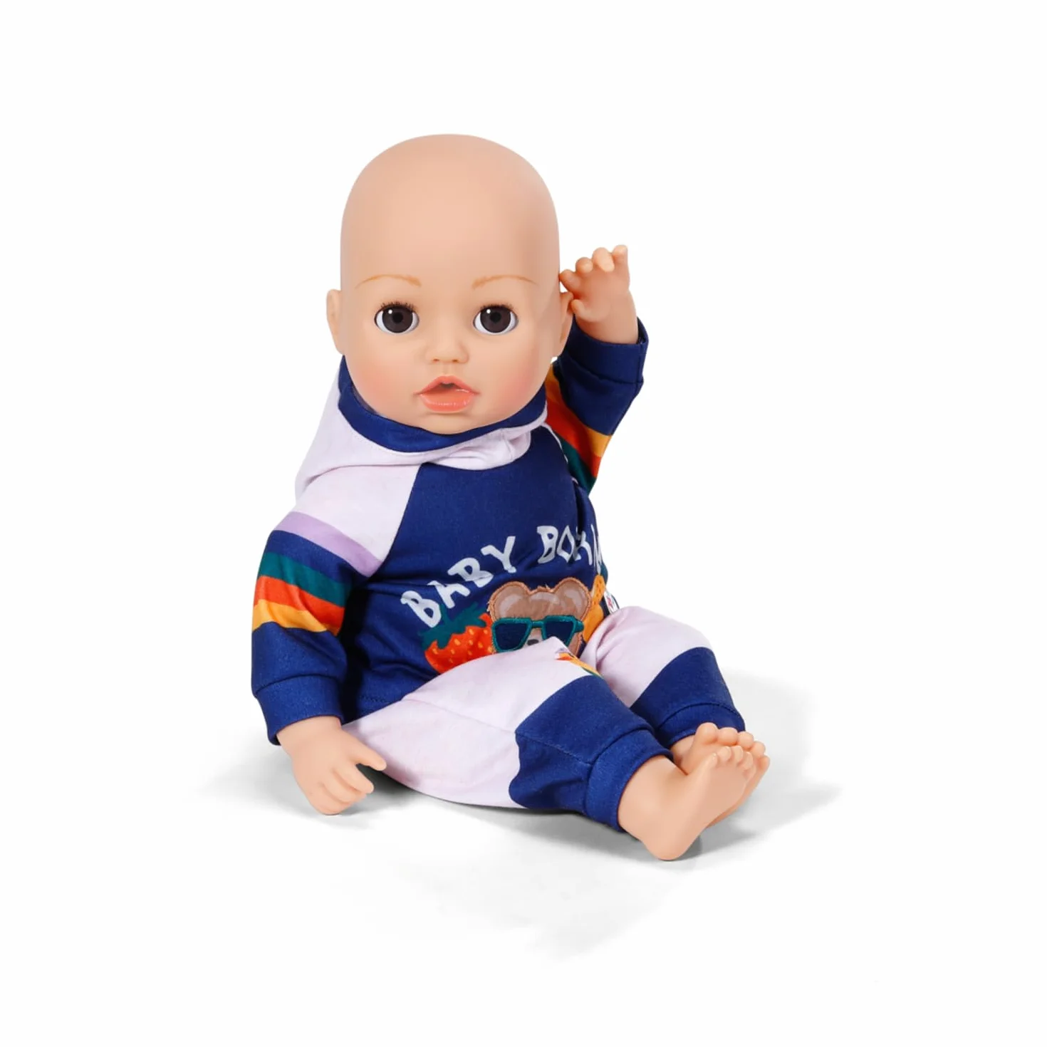 BABY born 838204 strój do joggingu, granatowy, 43 cm