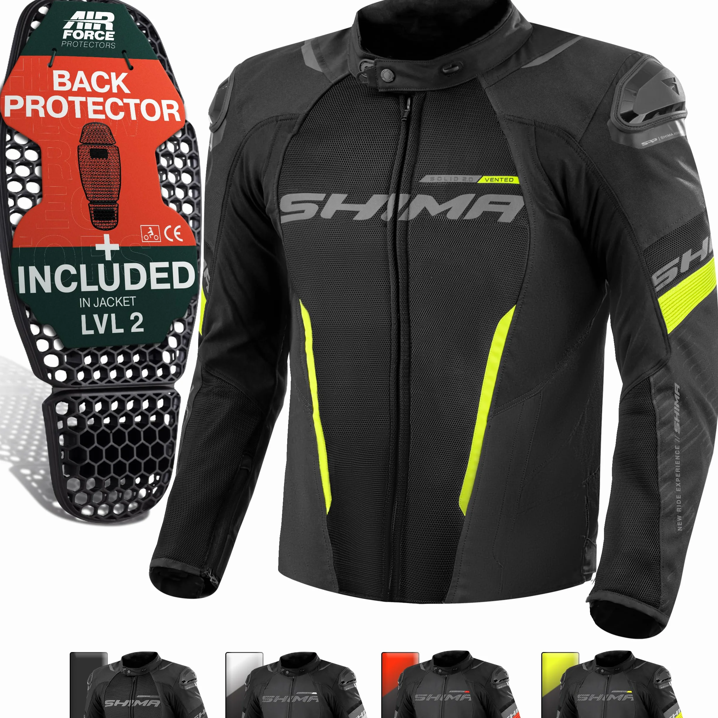 SHIMA Kurtka motocyklowa Mężczyźni Solid 2.0
