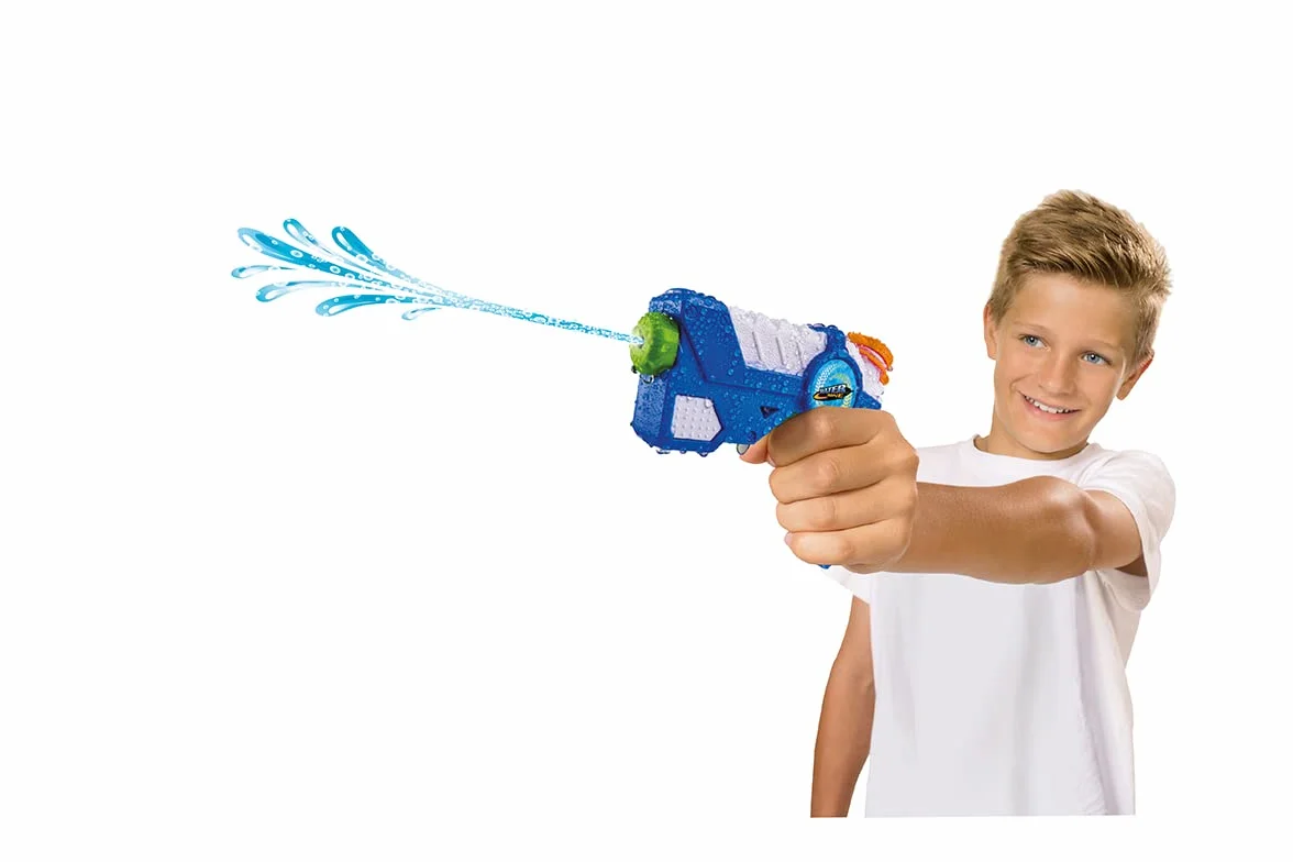 Simba 107276035 - Waterzone Nano Blaster, pistolet na wodę, mechanizm spustowy, 15 cm, pojemność zbiornika 100 ml, zasięg 4 m, od 3 lat