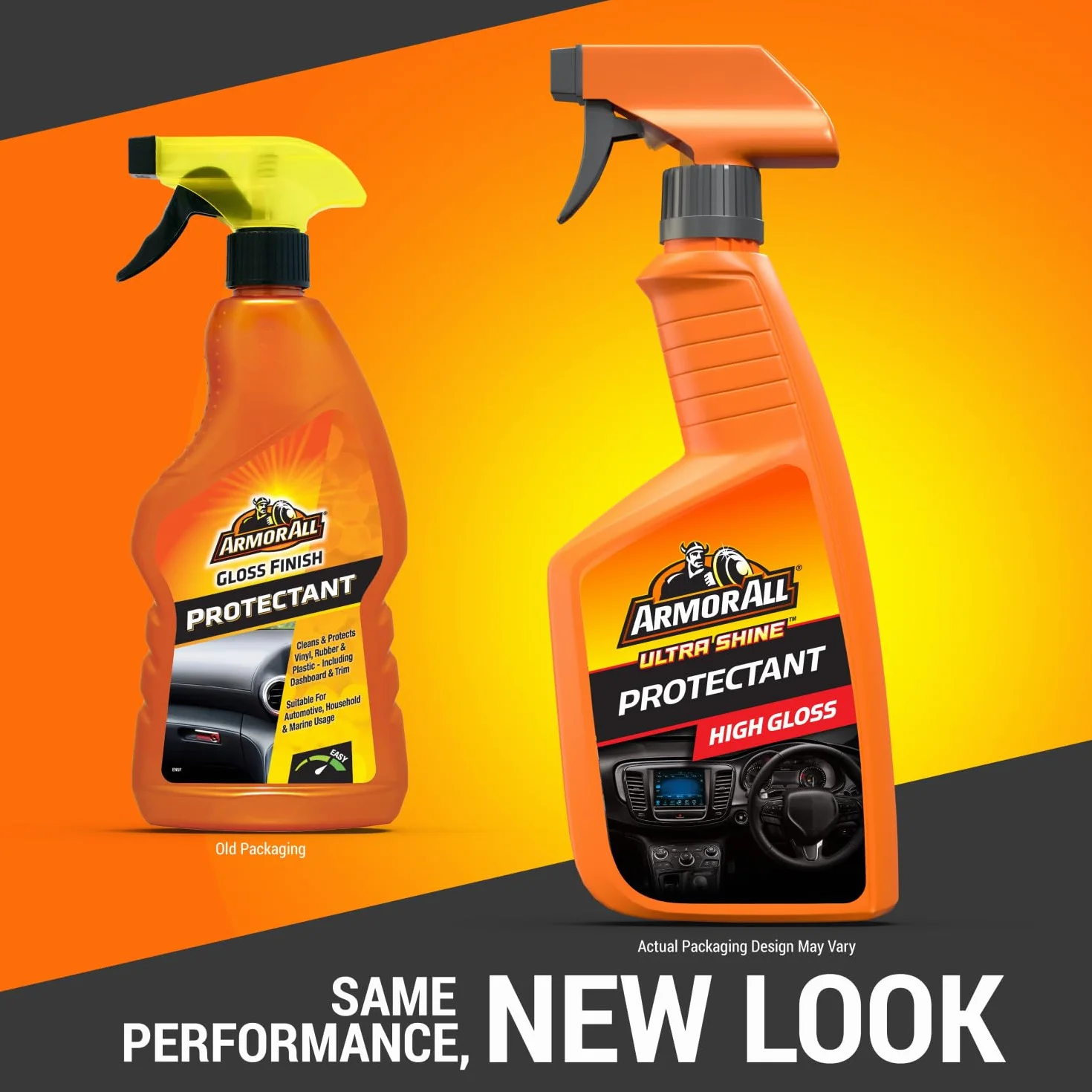 Armor All Ultra Shine środek ochronny o wysokim połysku 500 ml do wnętrza samochodu guma winyl ochrona UV