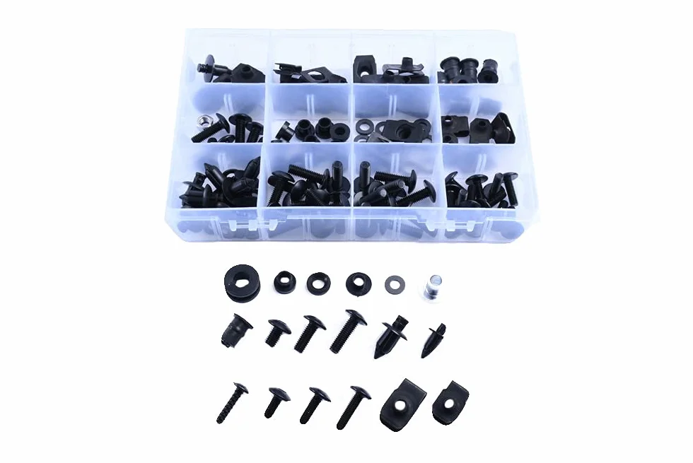 Zestaw śrub do owiewek M5 M6 YAMAHA FZ1 FZ-1 2006-2015 FZ8 FZ-8 2010-2016 FAZER 1000 FZ1 2006-2015