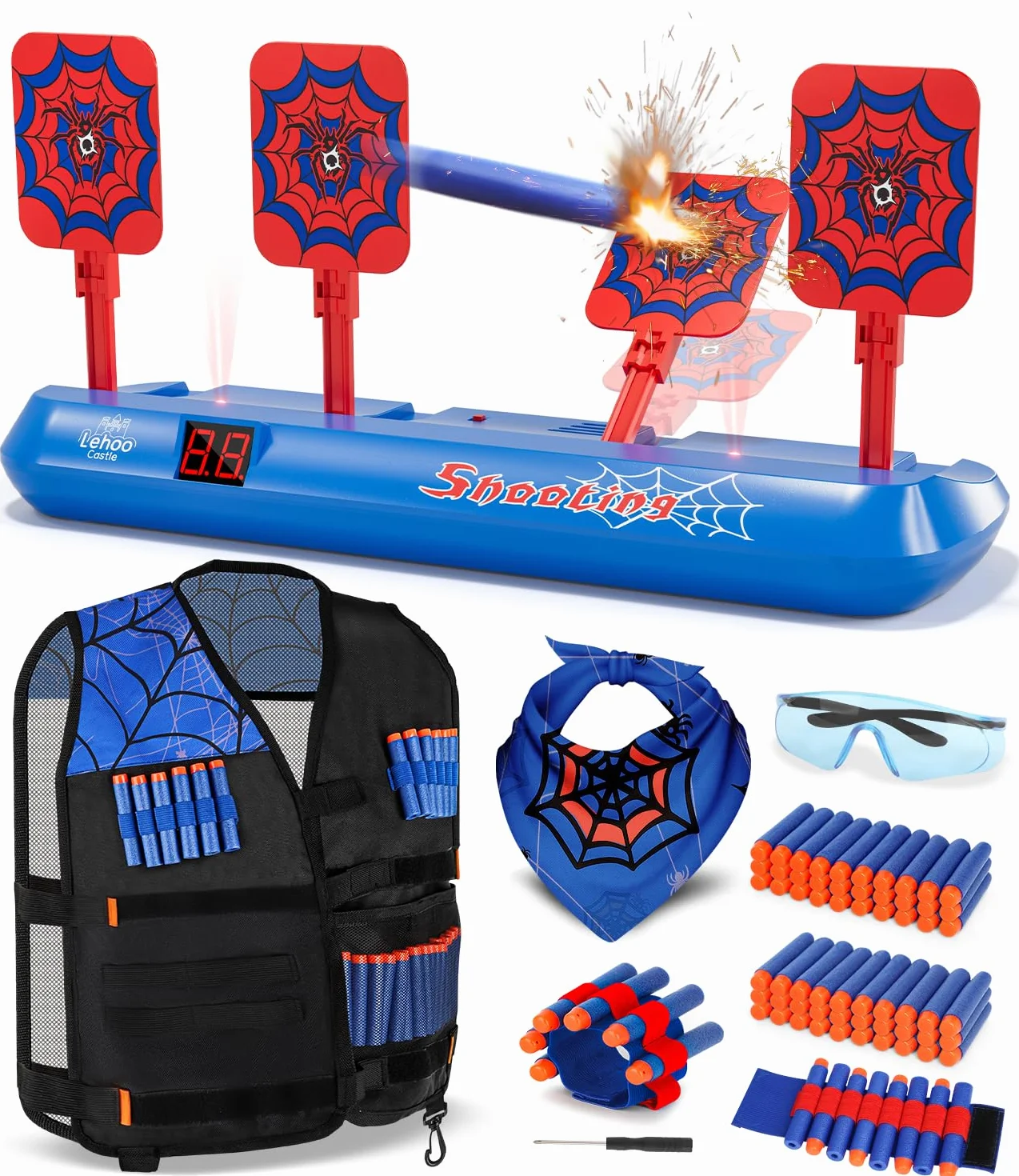 Lehoo Castle Tarcza celownicza do Nerf