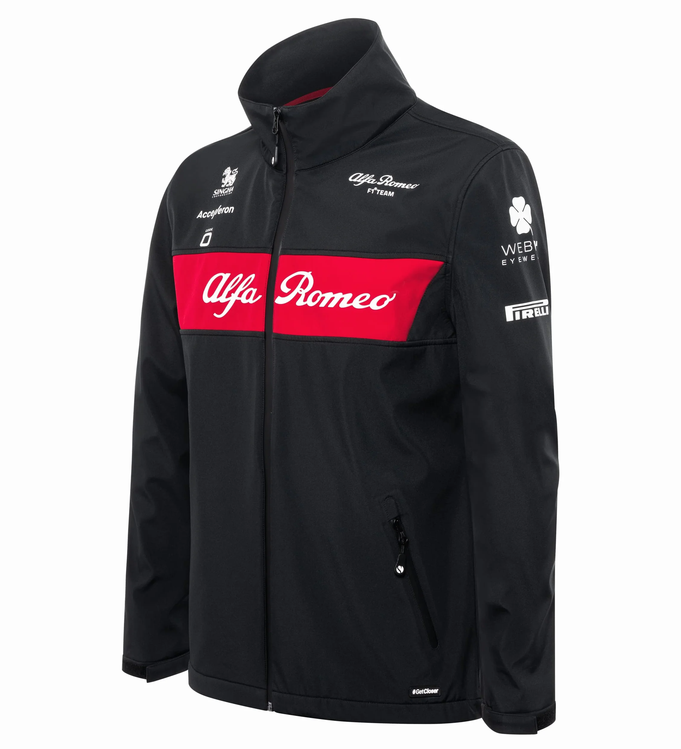 Alfa Romeo Racing F1 2023 kurtka softshellowa męska