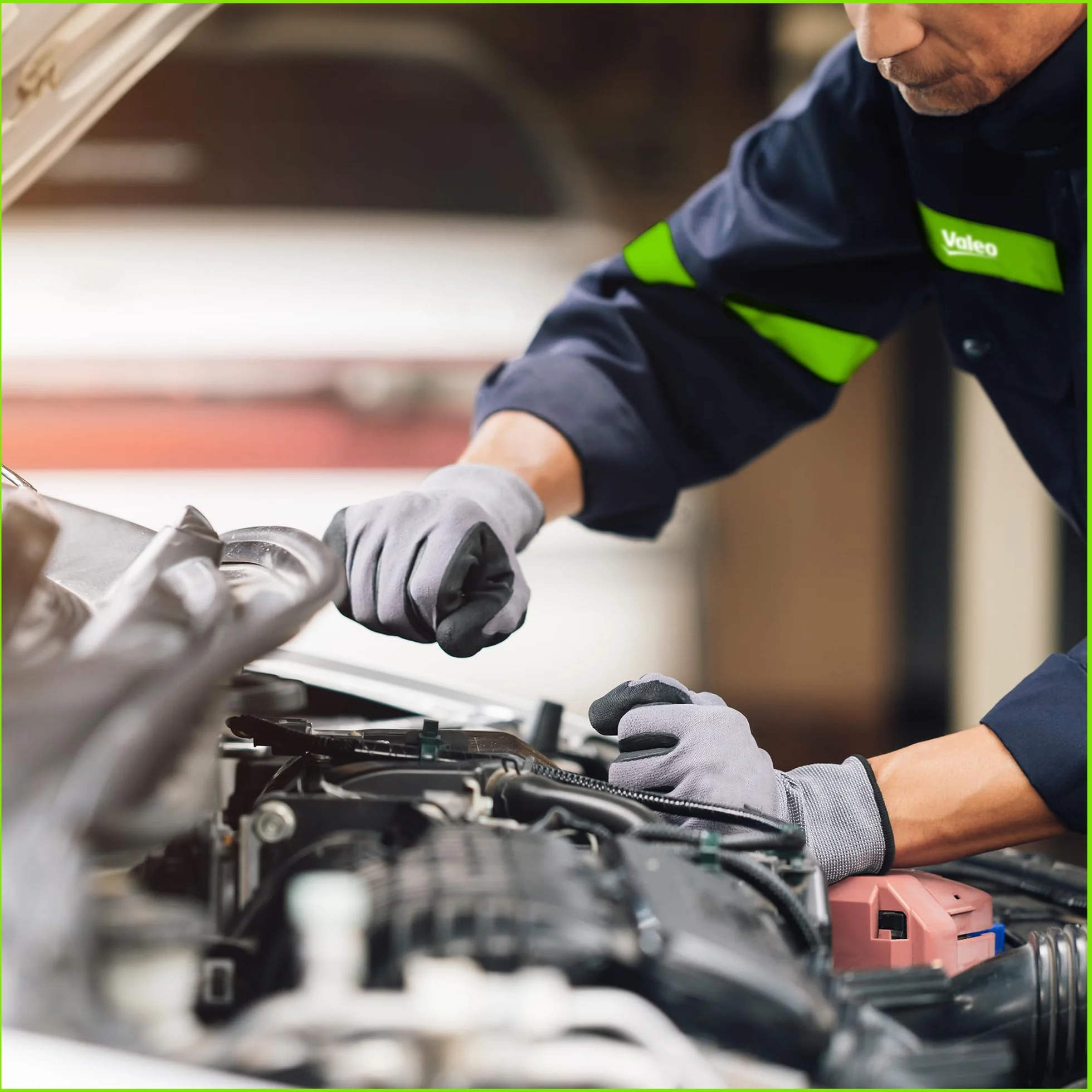 VALEO Silnik Wycieraczki Tył 404430 A3 A4 A6 Passat