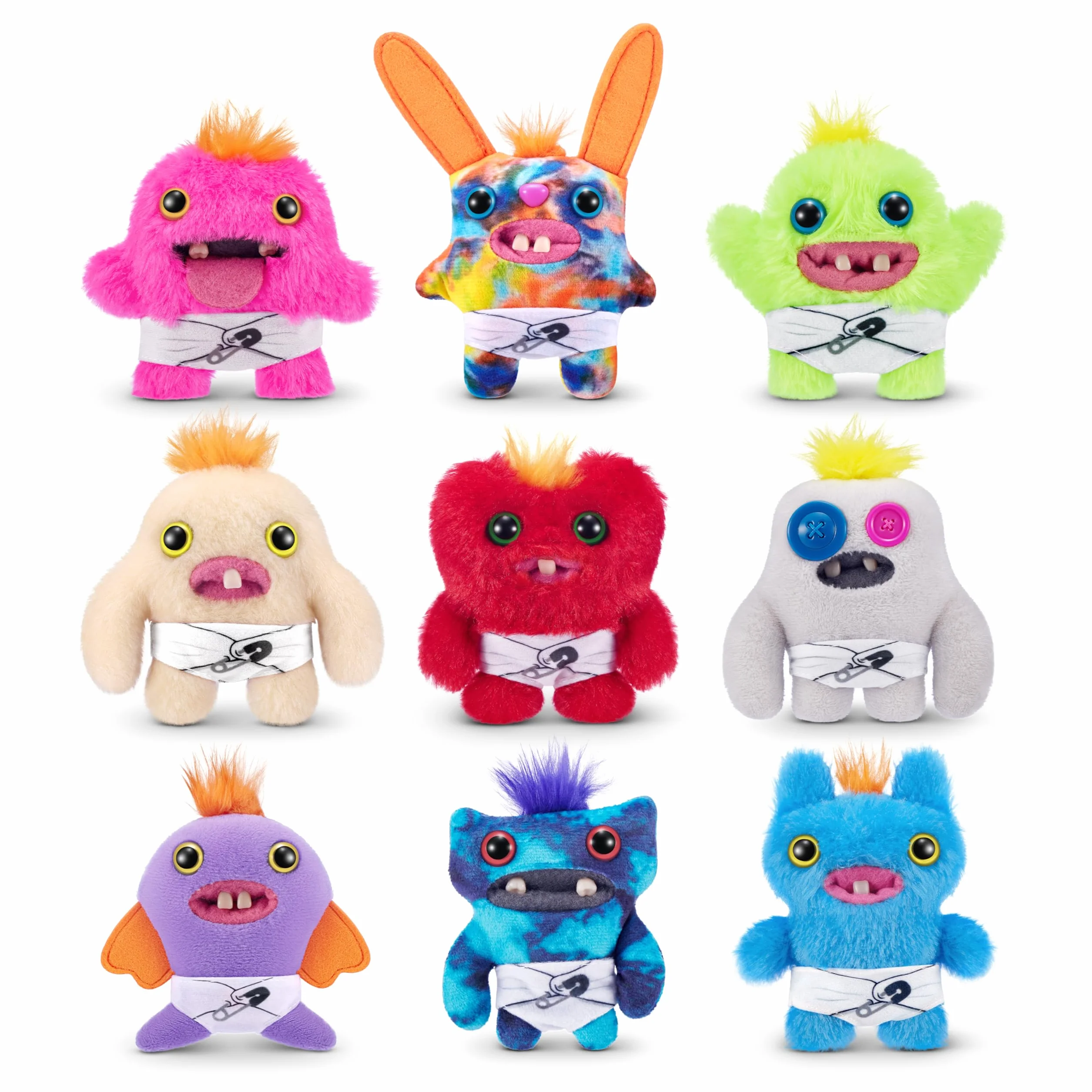 Fuggler Baby Fugg Series 3 od ZURU Funny, Ugly, Monster, Small Plush (3 szt.)
