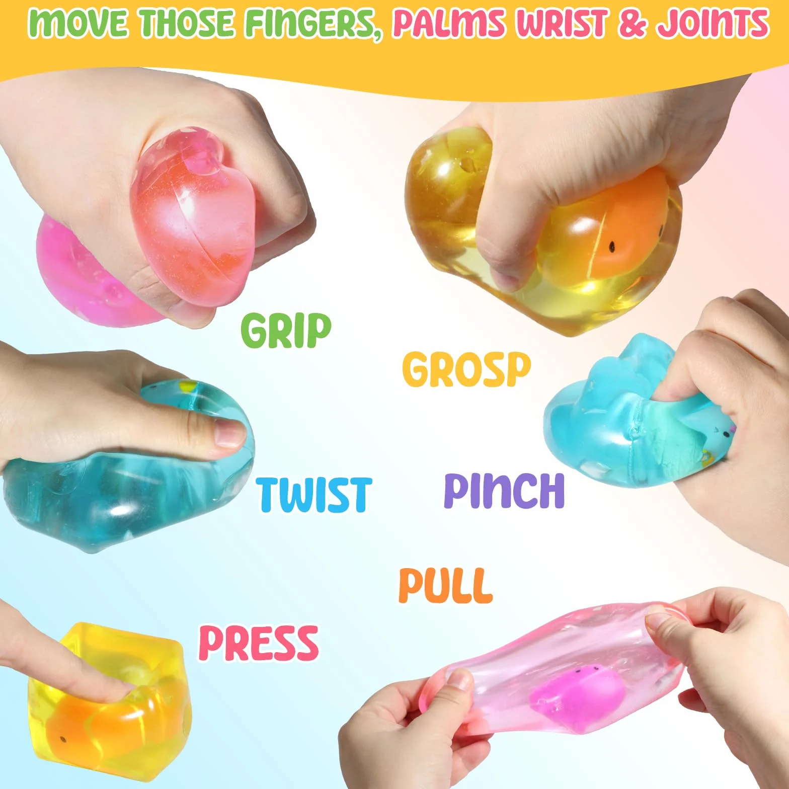 Sensory Squeeze Toys Fidget Toys for Anxiety Toys