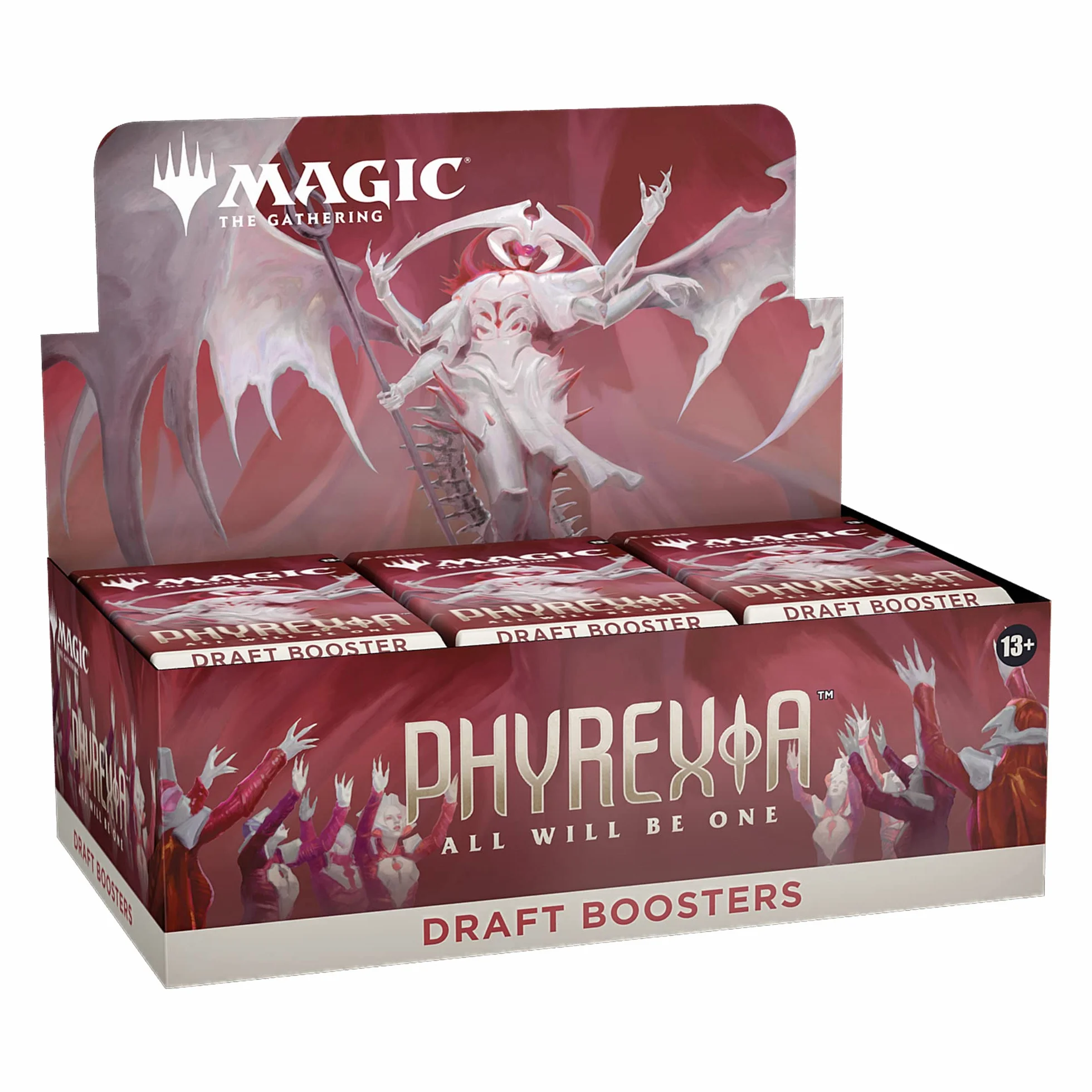 Magia: The Gathering Phyrexia: All Will Be One Draft Booster Box, 36 opakowań (wersja angielska)