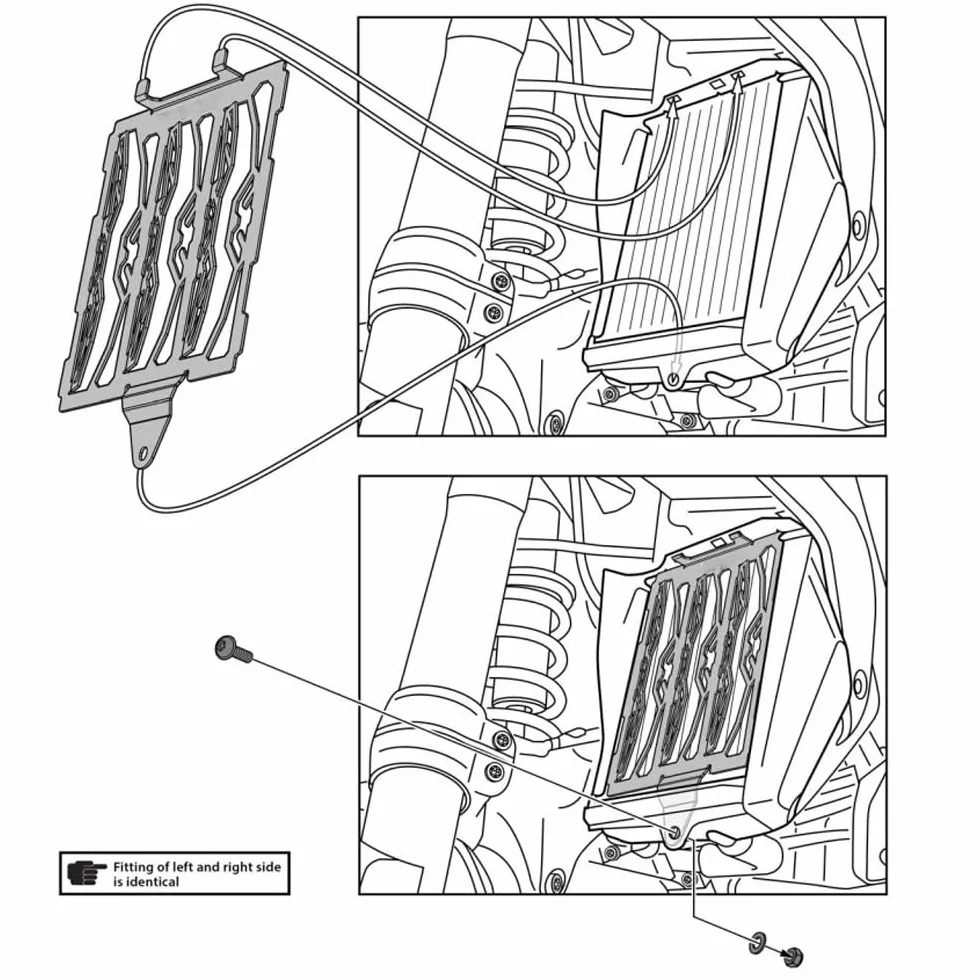 Osłona chłodnicy motocykla grill osłona ochronna osłona ochronna do BMW R1300GS R 1300 GS R1300 GS GS1300 R 1300GS ADV ADVENTURE 2023 2024