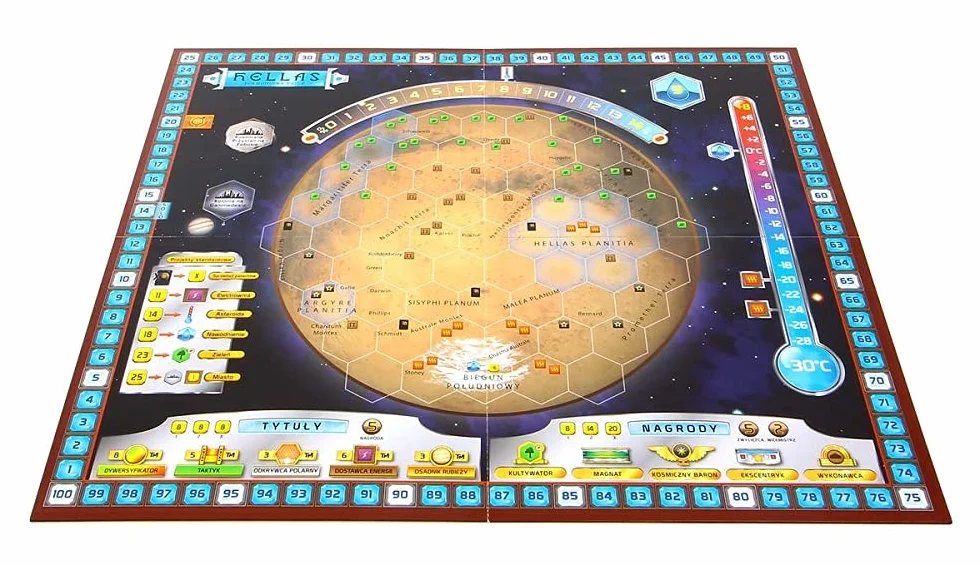 Rebel | Terraformacja Marsa: Hellas I Elysium | Gra planszowa | Wiek 12+ | 1-5 graczy |Dodatek