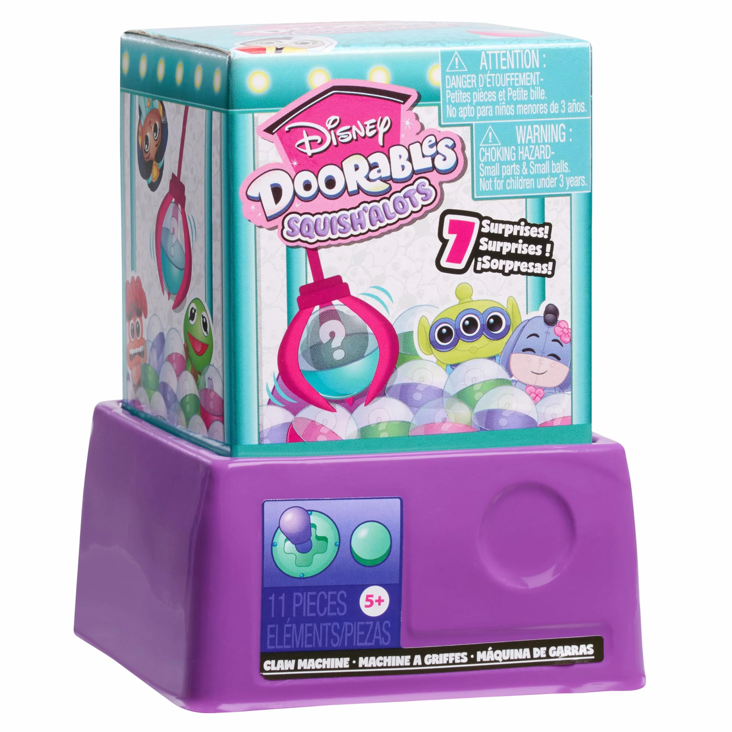 Disney Doorables Whatcha Gotcha Claw Machine, Collectible 0.65 Inch Toy, Boys and Girls Ages 5 and Up