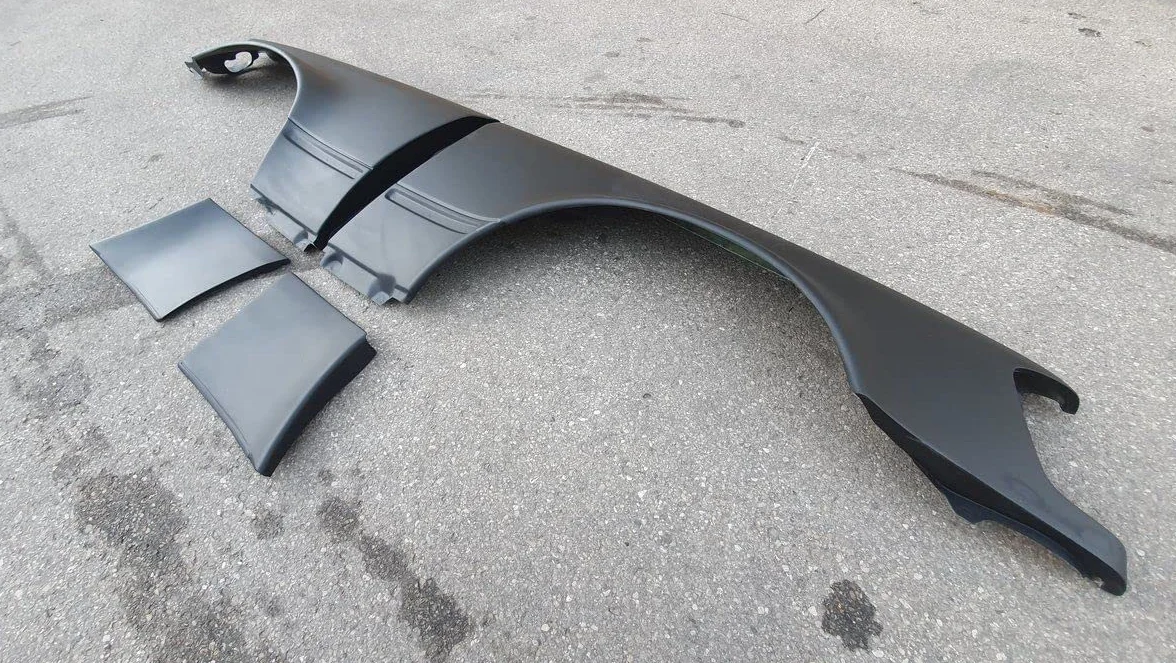 ANG E500 Szerokie Błotniki Skrzydła SET do Mercedesa W124