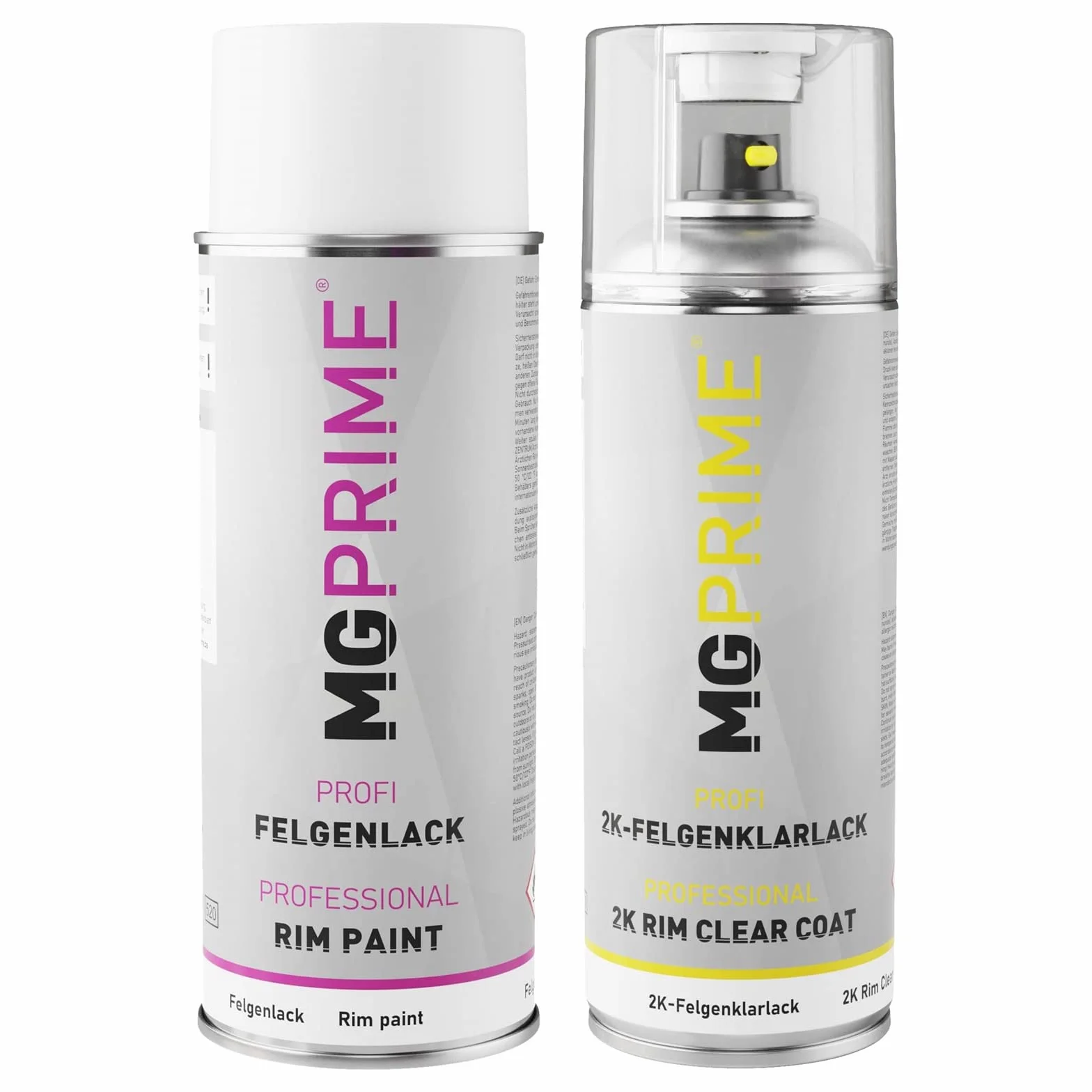Zestaw lakierów do felg 2K Premium Srebrny metalik błyszczący Lakier akrylowy Lakier bezbarwny do felg Puszka sprayu Lakier samochodowy 400ml