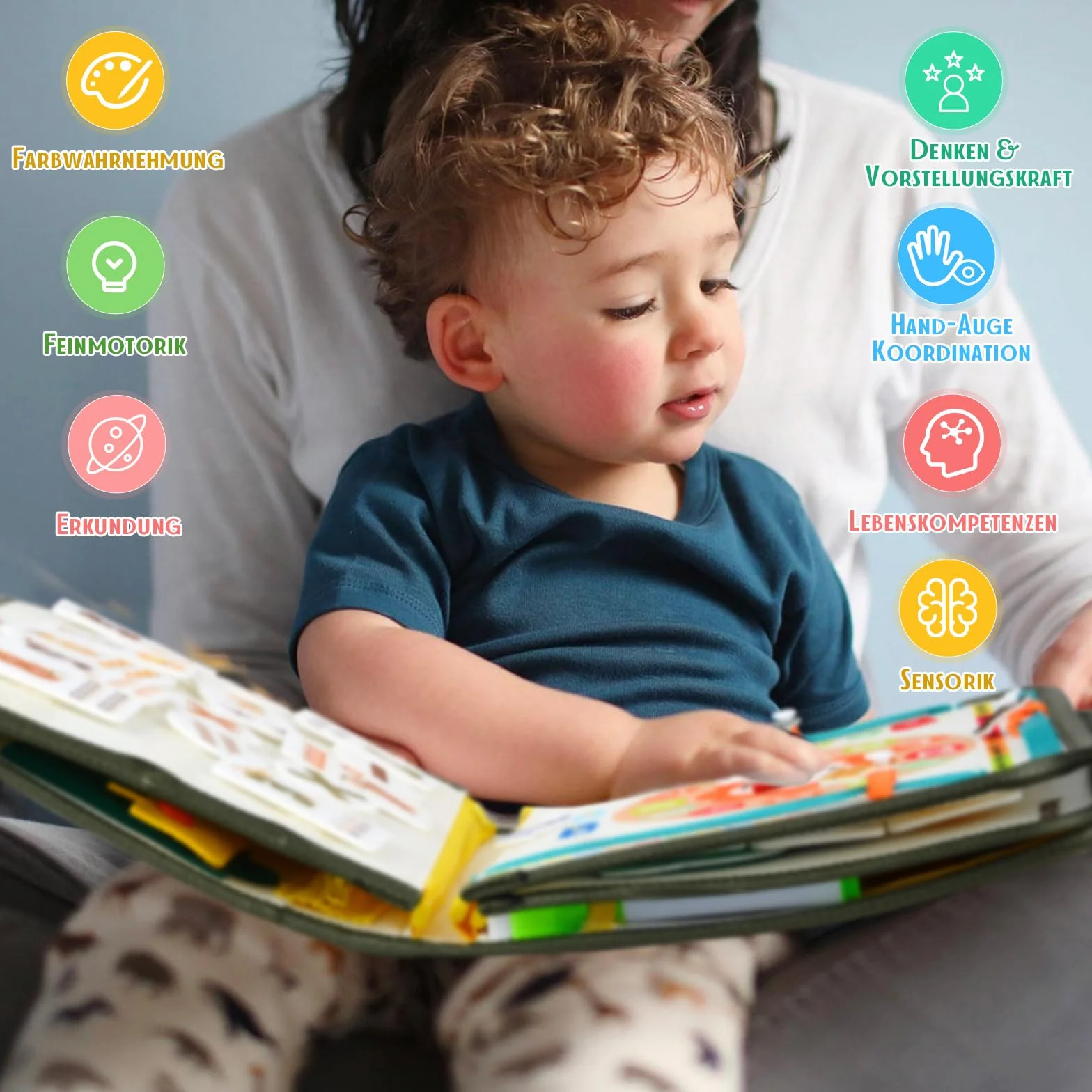 Busy Book zabawka dla małych dzieci od 1, 2, 3, 4 lat