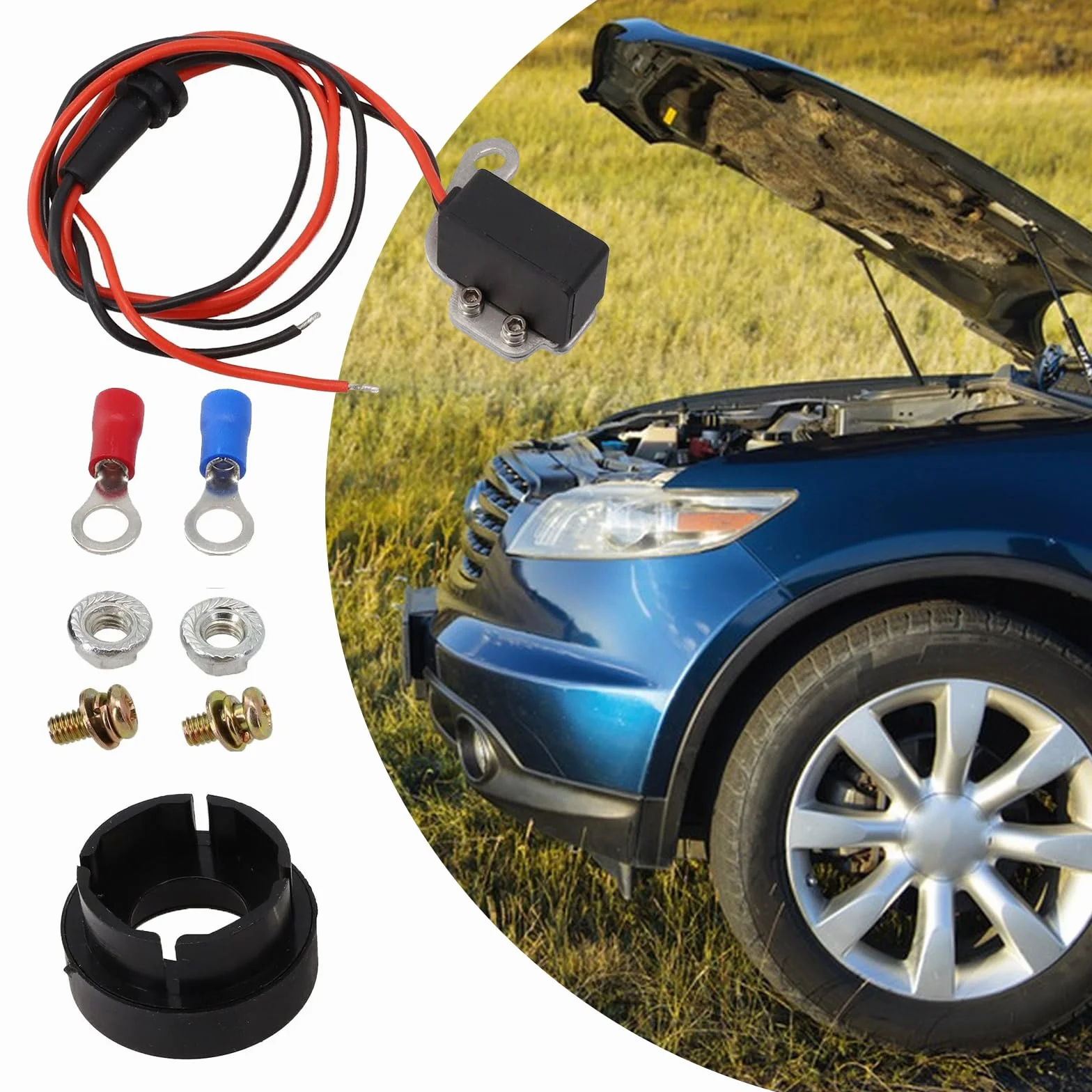 Pertronix Zestaw do konwersji zapłonu Ford 8-cylindrowy moduł elektroniczny 1957-1974 V8