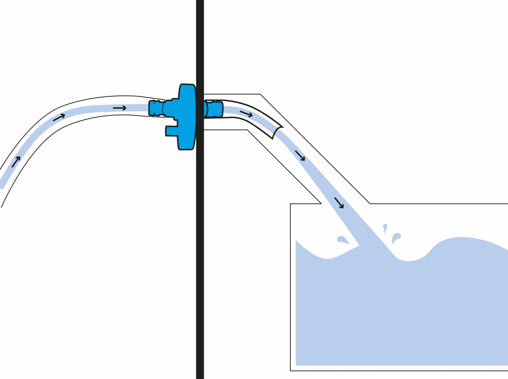Brunner adapter do zbiornika wody pitnej Hydock 77 77 mm 3-pinowy