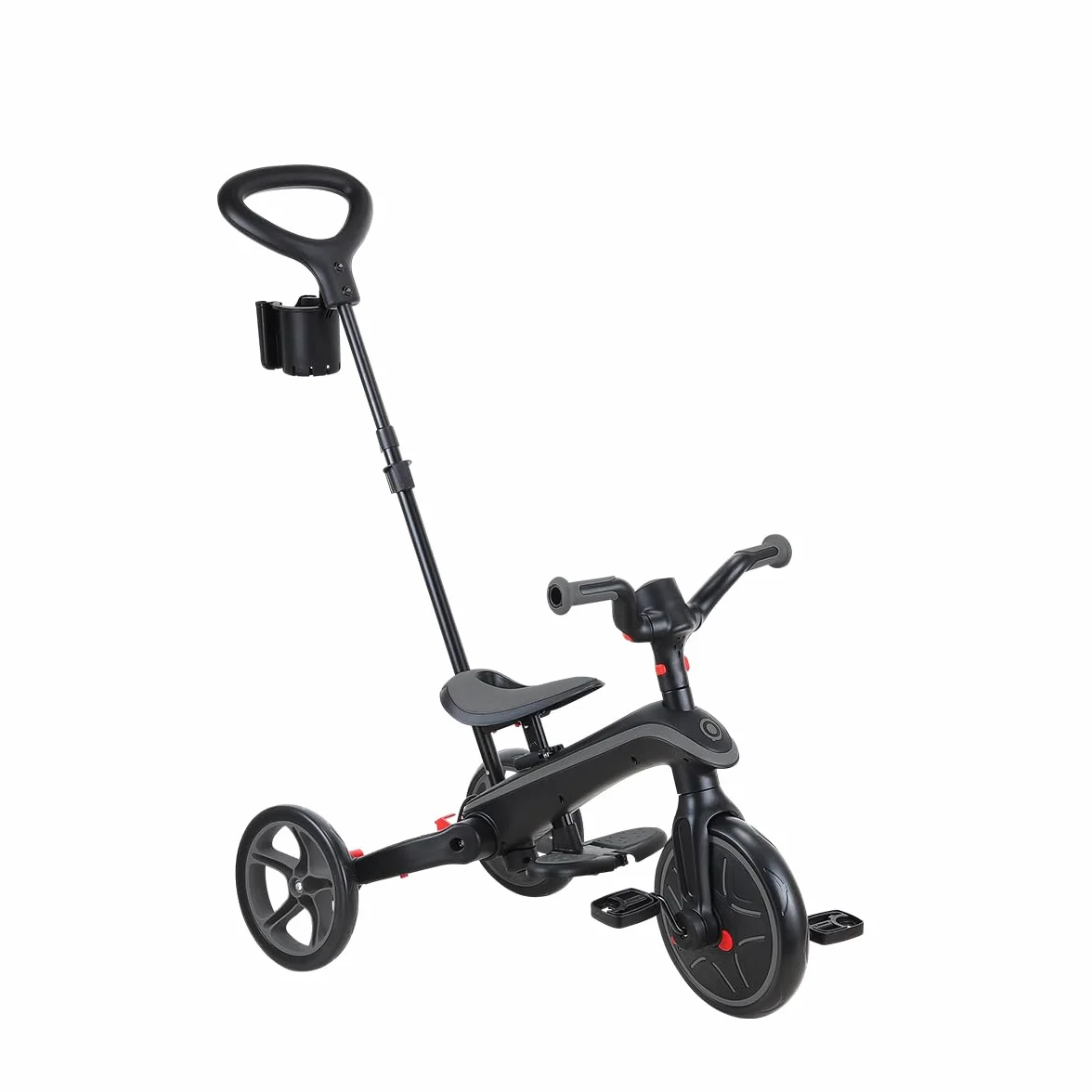Globber - Tricycle Explorer 4 w 1 - Składany i ewolucyjny trójkołowiec dla maluchów od 10 miesięcy do 5 lat