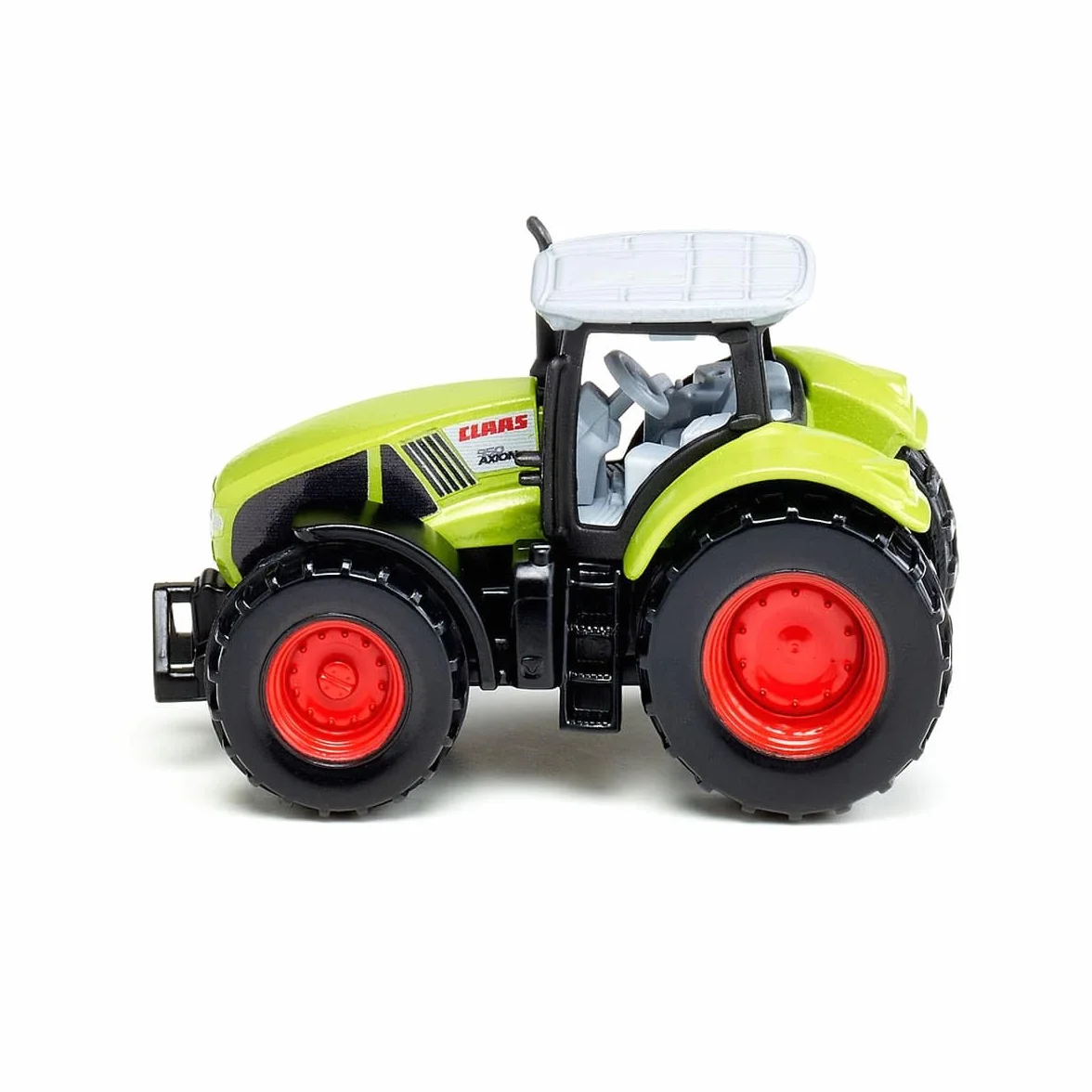siku 1030, Claas Axion 950 Tractor, Metal/Plastic, Green, Incl. trailer hitch, Wheels with rubberised tyres