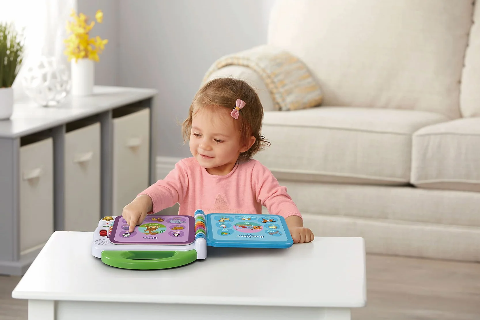 VTech 80-601504 książka z 100 słowami, zabawka dla dzieci, książki dla niemowląt