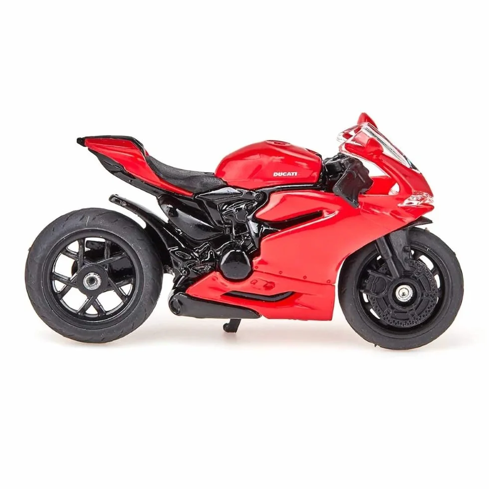 Siku 1385, Ducati Panigale 1299 Motorrad, Metall/Kunststoff, Rot, Ausklappbarer Ständer