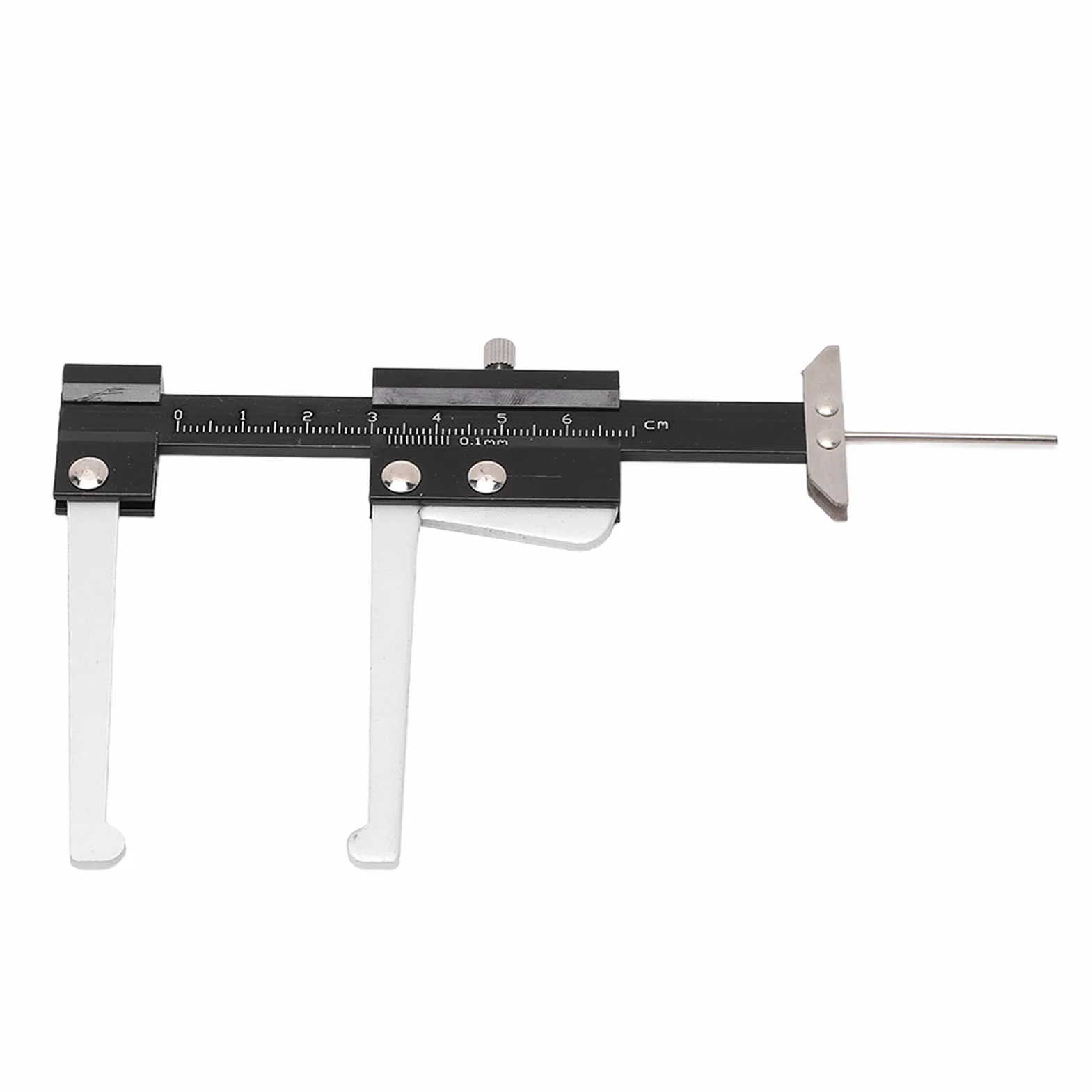 Cocoarm Mikrometr do Hamulców Tarczowych, Suwmiarka ze Stopu Aluminium 0-60 Mm 0,1 Mm