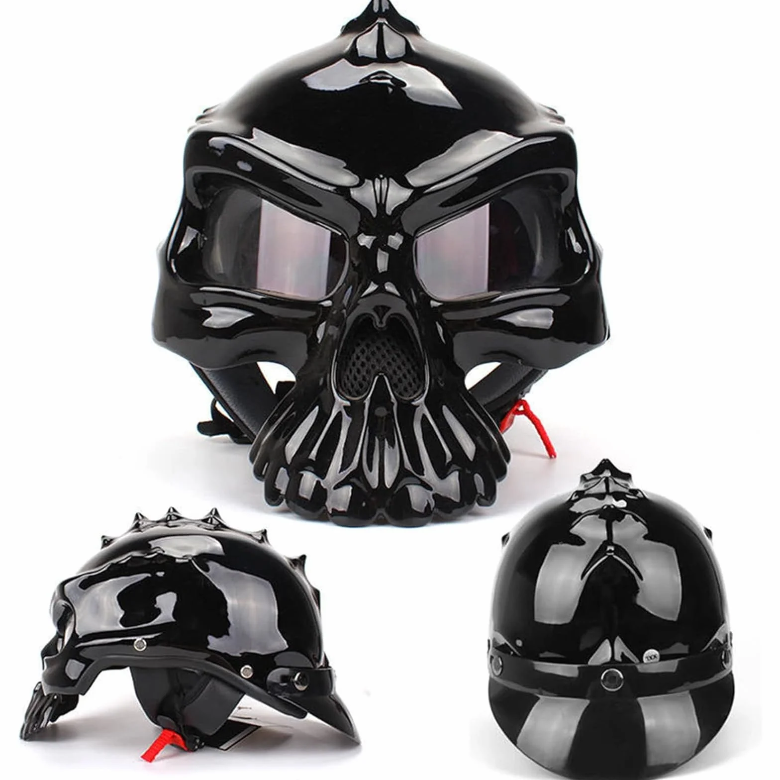 Kask Motocyklowy Retro Jet Otwarty Certyfikat ECE Dla Mężczyzn Kobiet Street Cruiser Vintage